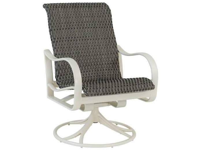 Tropitone Shoreline Woven Wicker Outdoor Dining Chair