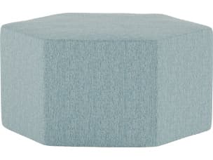 Tropitone Resort Soft Seating 34" Hexagon Stool