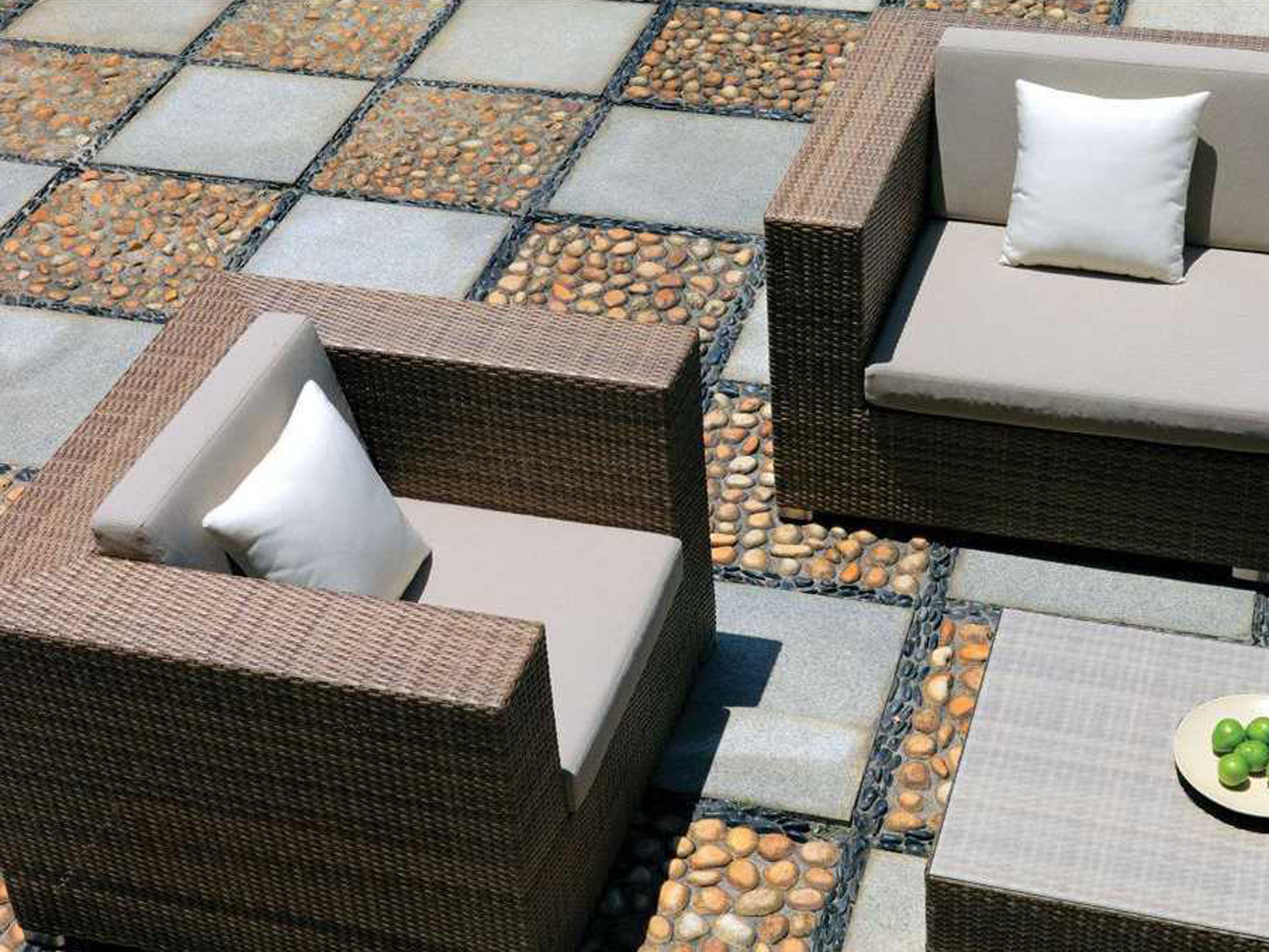 Tropitone Arzo Woven Cushion Patio Lounge Set