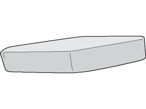 Tropitone Prime Loveseat Seat Right Replacement Cushions