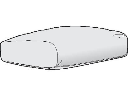 Tropitone Prime Ottoman Replacement Cushion