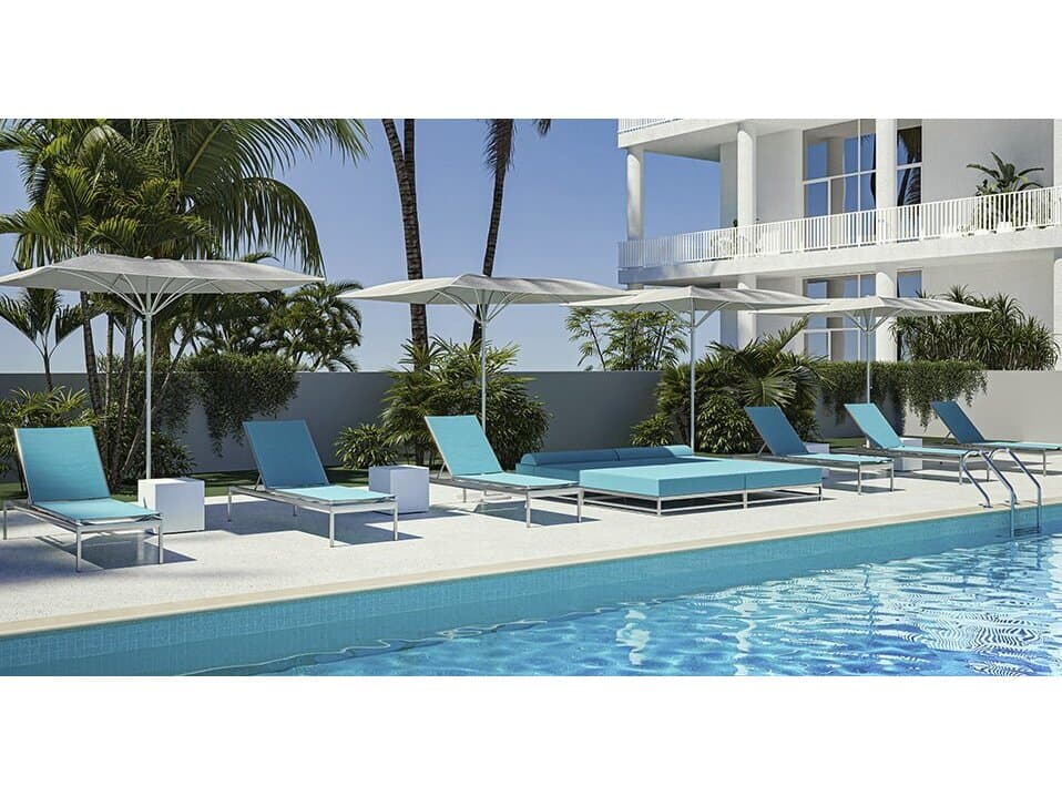 Tropitone Cabana Club  Sling Lounge Set