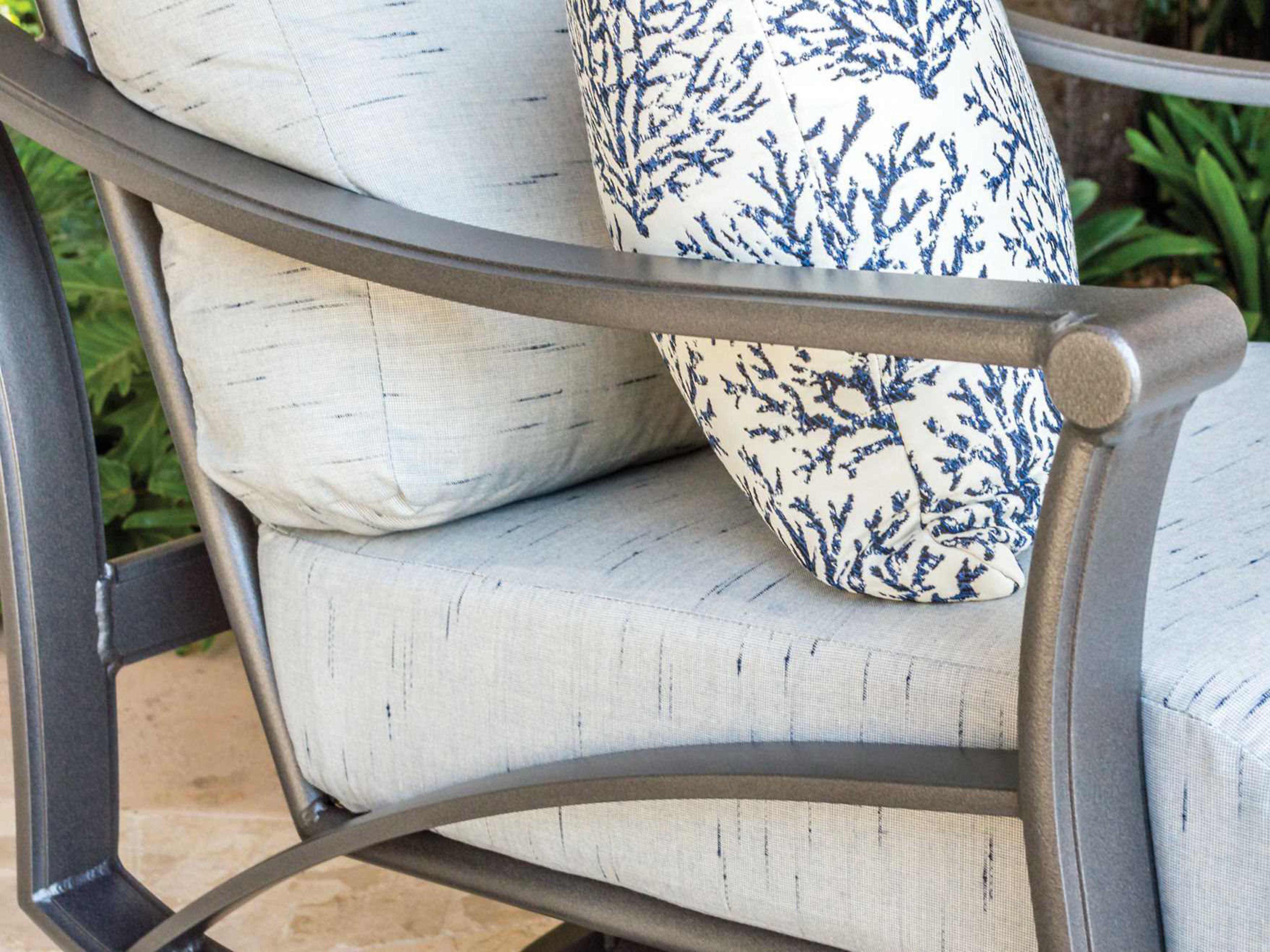 Tropitone Corsica Cushion Aluminum Outdoor Patio Lounge Set