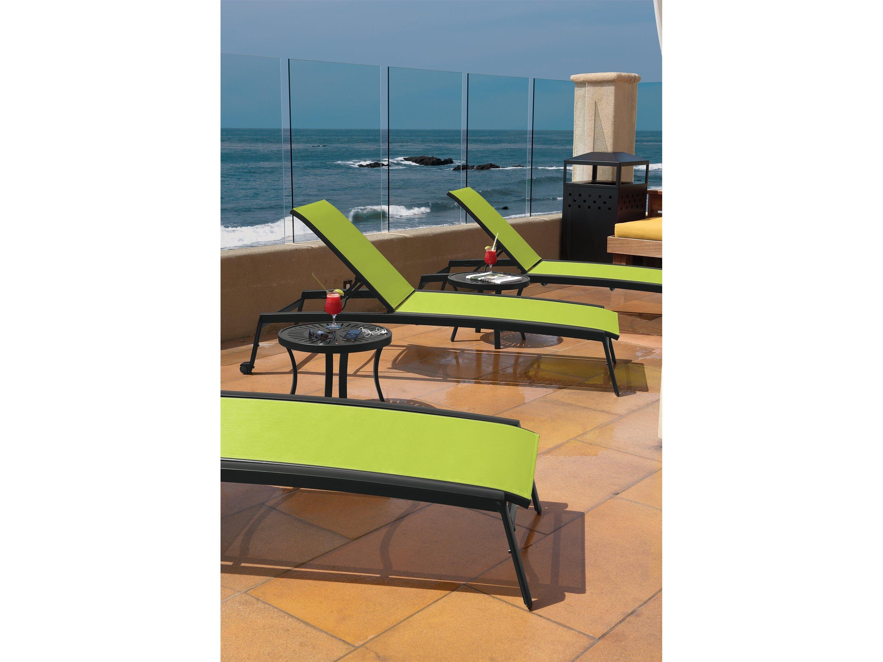 Tropitone Elance Relaxed Sling Aluminum Lounge Set