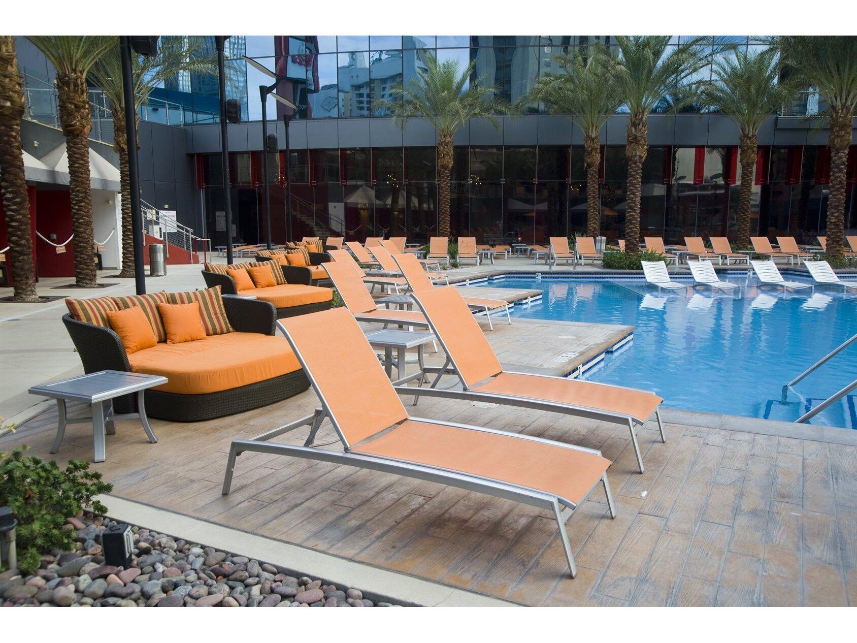 Tropitone Elance Relaxed Sling Aluminum Lounge Set