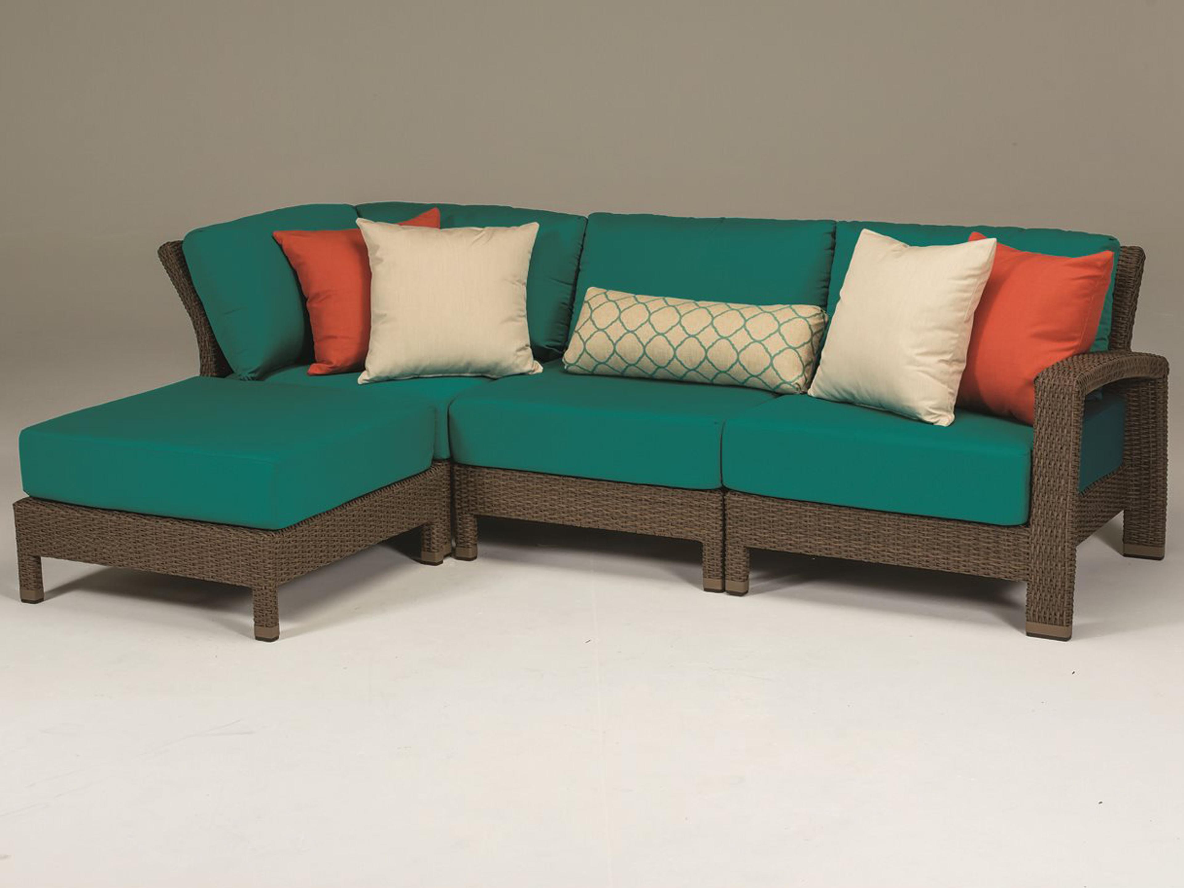 Tropitone Evo Woven Deep Seating Sectional Set