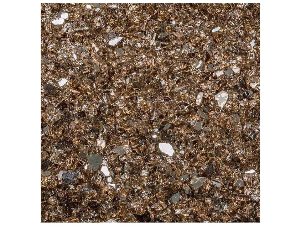 Tropitone Fire Media in 1/4'' Reflective Glass Bronze