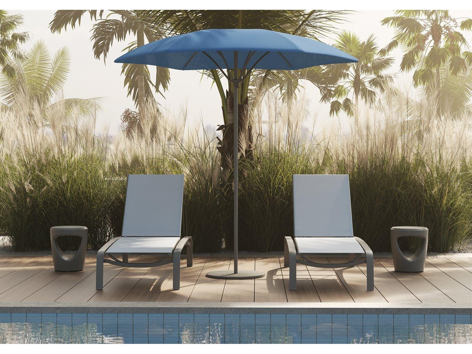 Tropitone Laguna Beach Relaxed Sling Aluminum Lounge Set