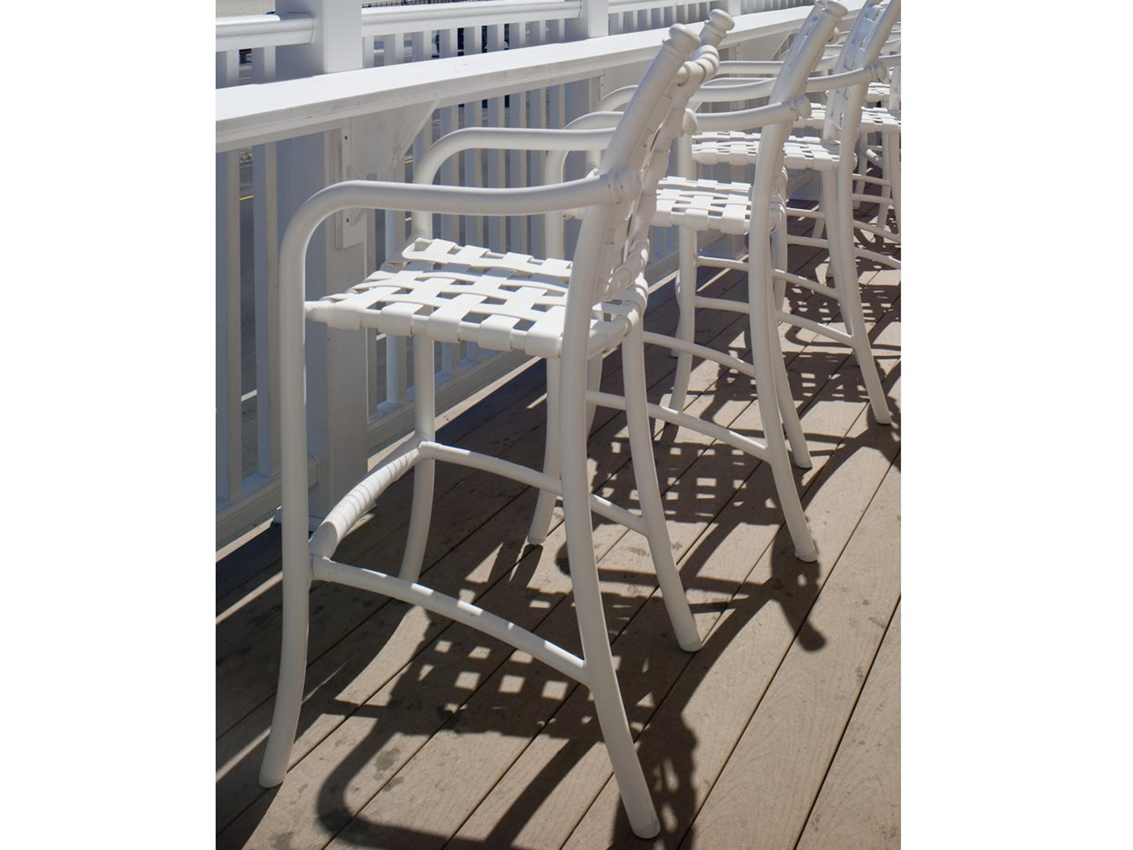 Tropitone La Scala Cross Strap Aluminum Bar Set