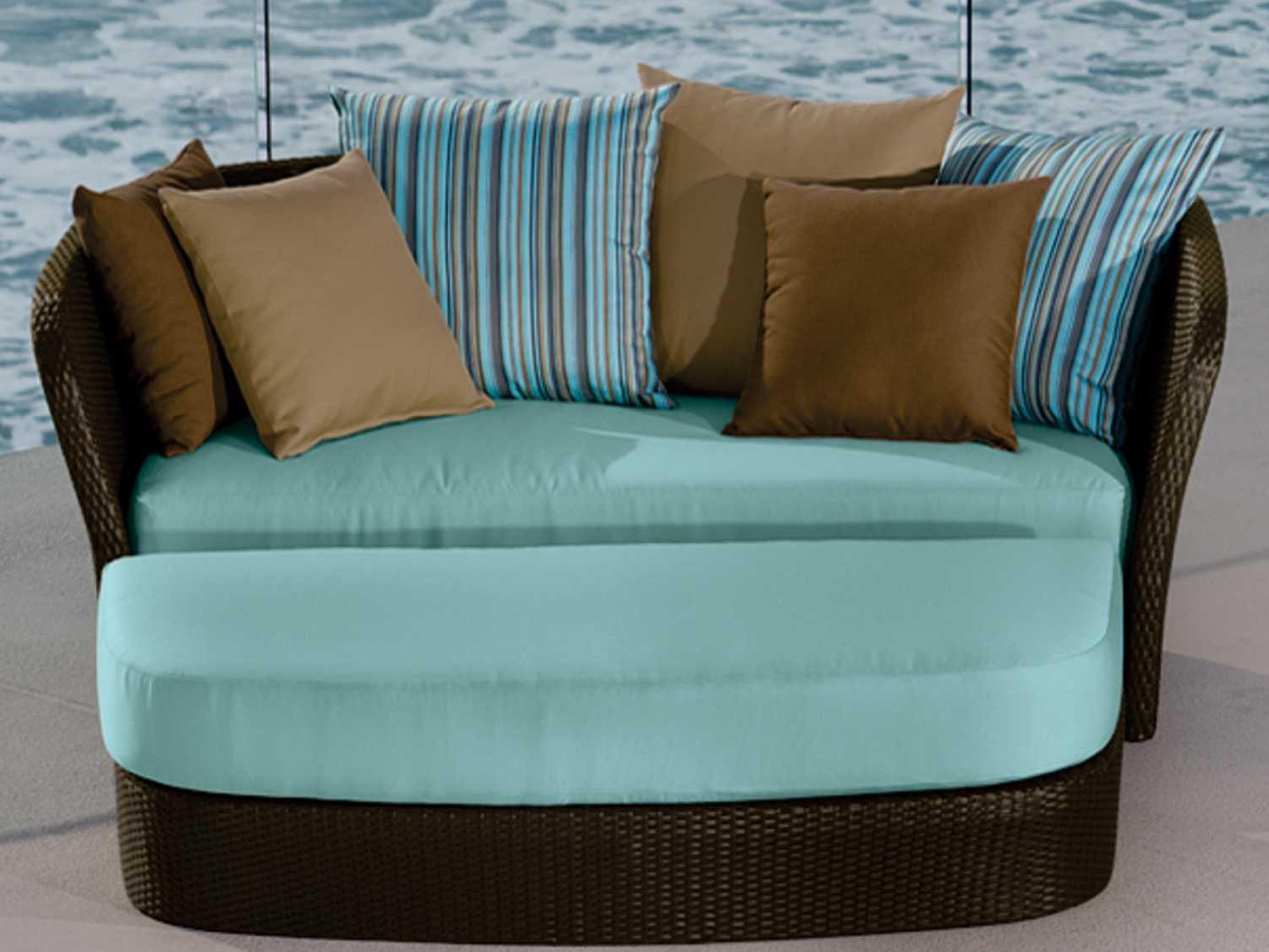 Tropitone Evo Woven Wicker Cushion Patio Lounge Set