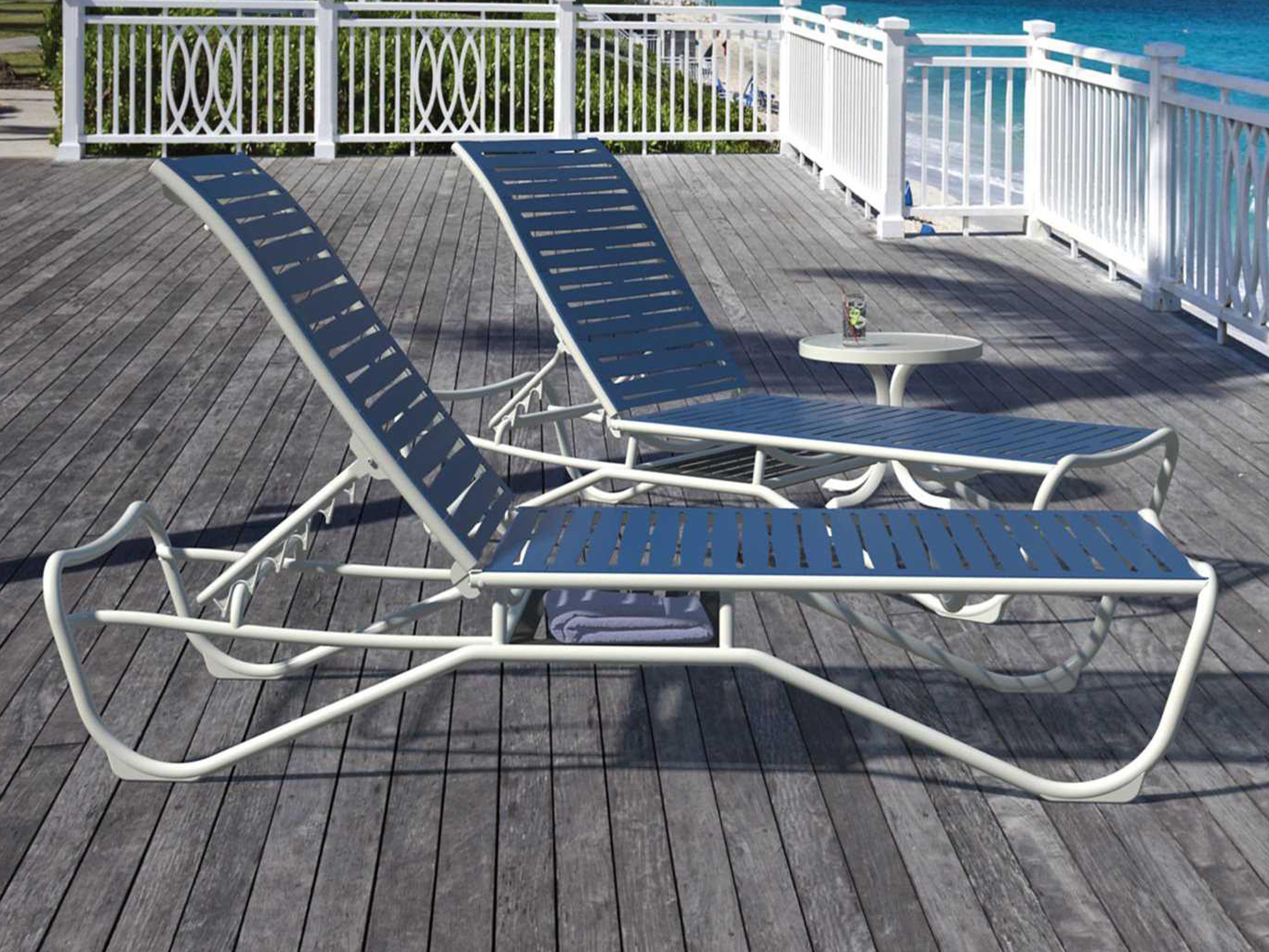 Tropitone Millennia Ribbon Segment Aluminum Outdoor Lounge Set