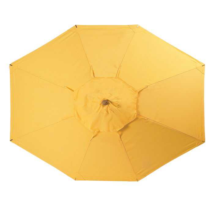 Tropitone Portofino II Aluminum 8 x 10 Foot Oval Crank Auto Tilt Outdoor Umbrella