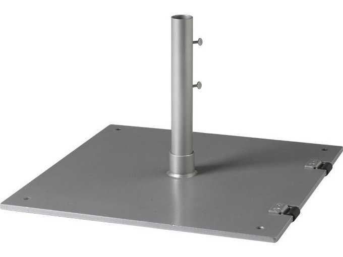 Tropitone 24' Foot 82lb Square Steel Plate Wheels 15' Foot Sleeve 2' Foot Pole Base