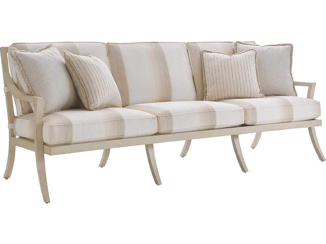 Tommy Bahama Outdoor Misty Garden Cast Aluminum Sofa