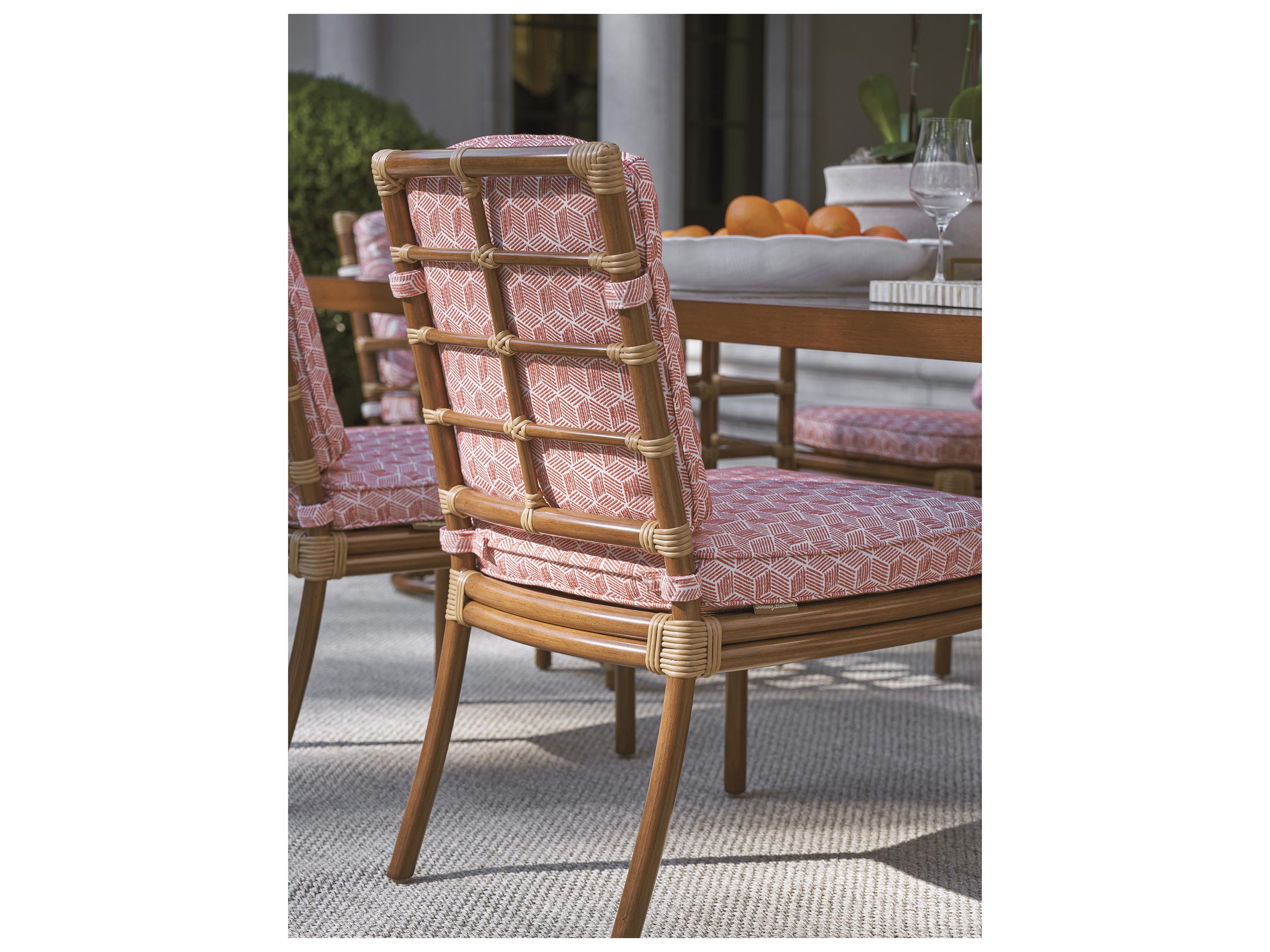Tommy Bahama Outdoor Sandpiper Bay Aluminum Wicker Dining Side Chair