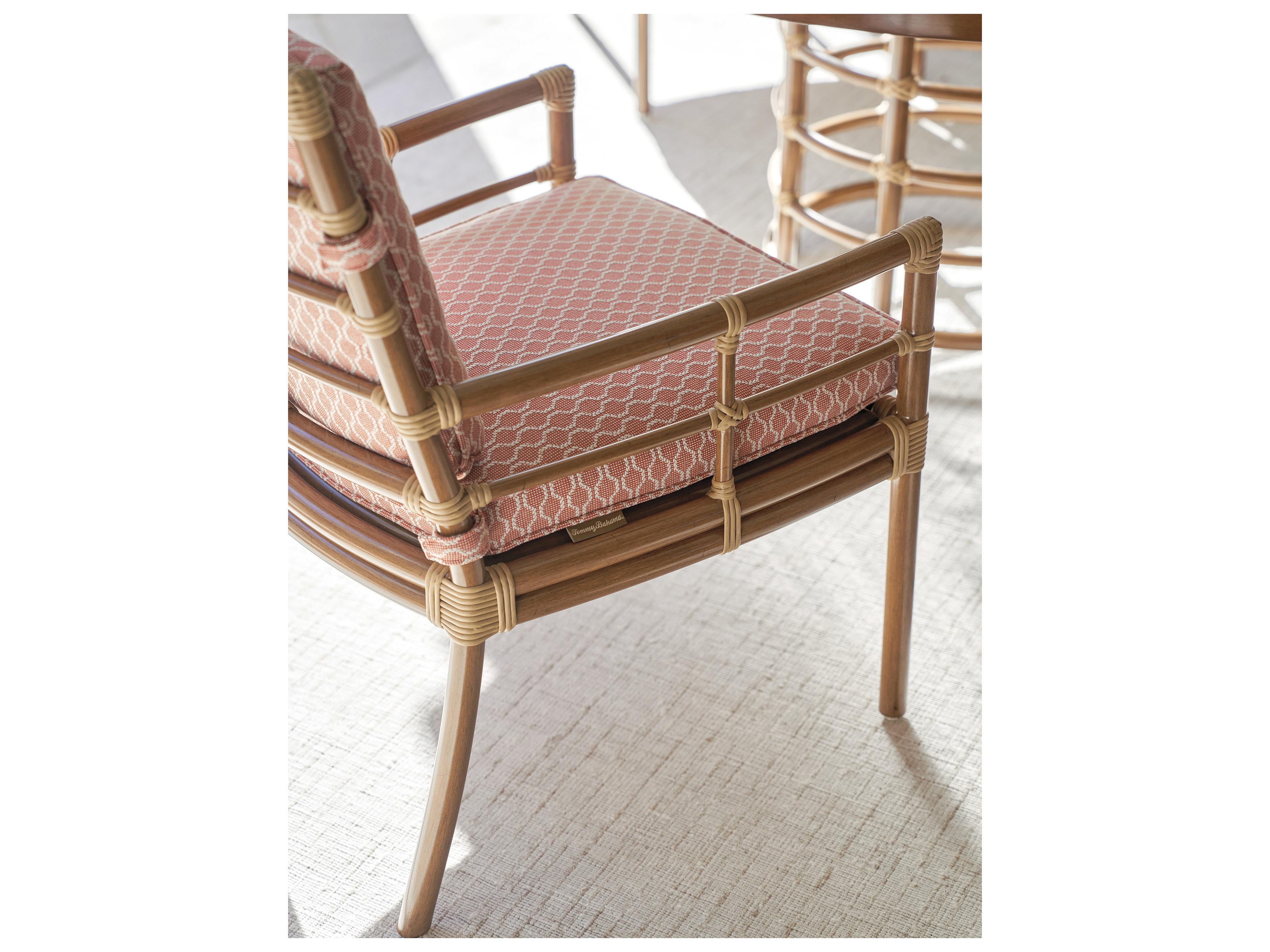 Tommy Bahama Outdoor Sandpiper Bay Aluminum Wicker Dining Arm Chair
