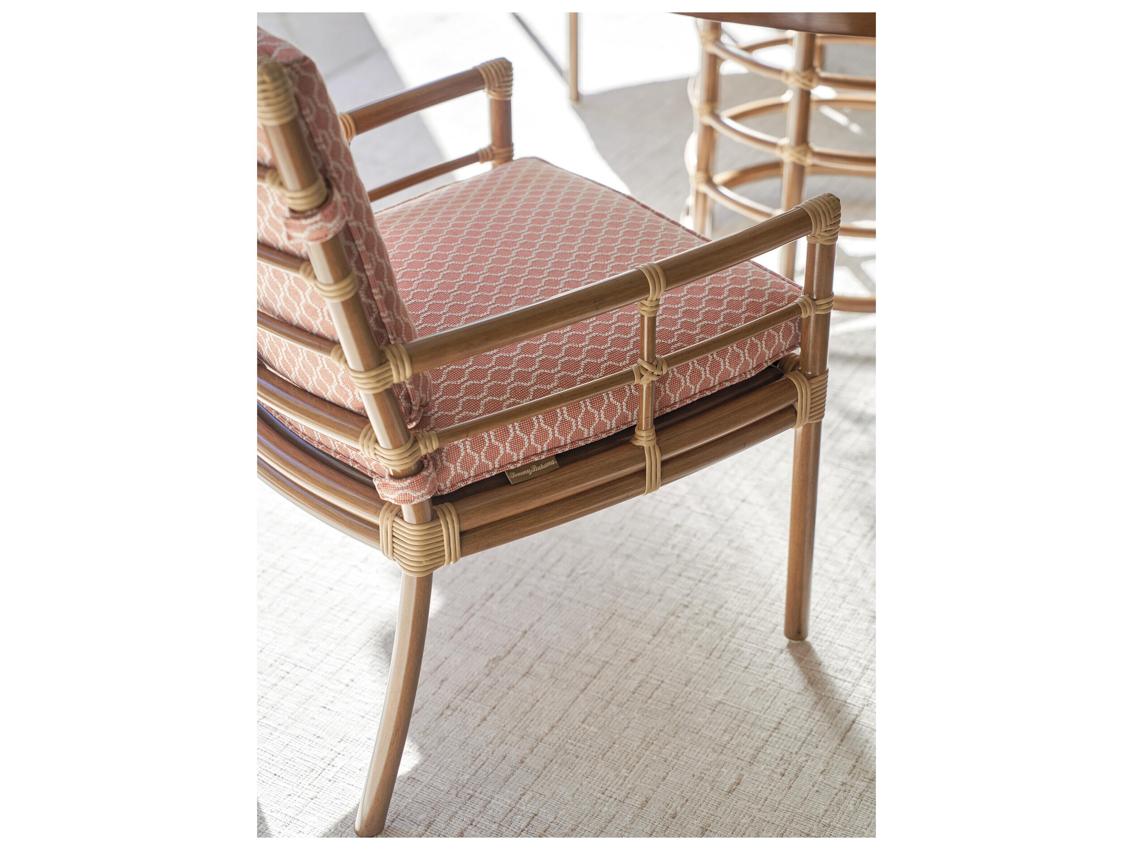 Tommy Bahama Outdoor Sandpiper Bay Aluminum Wicker Dining Arm Chair