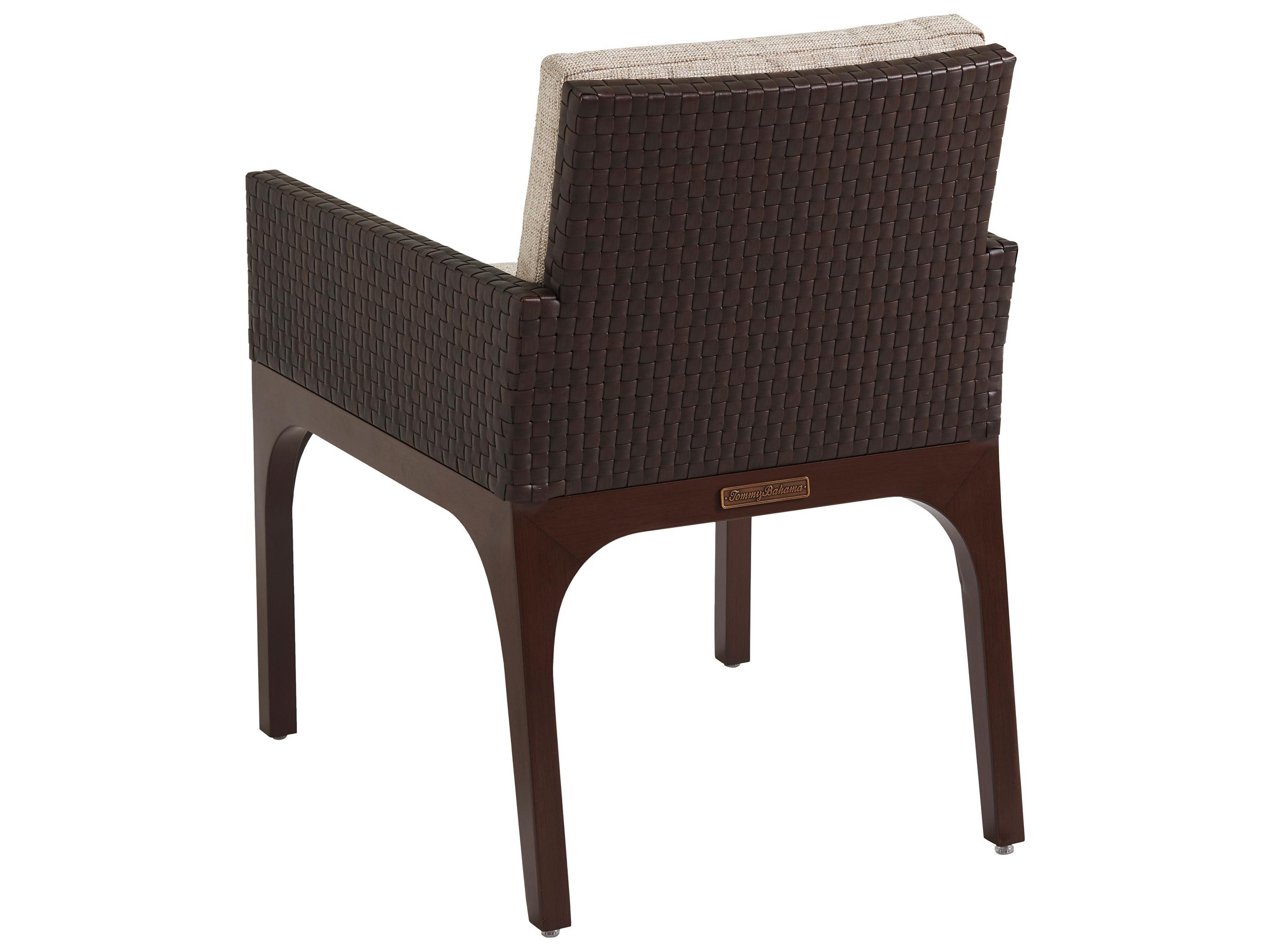 Tommy Bahama Outdoor Abaco Aluminum Wicker Dining Arm Chair