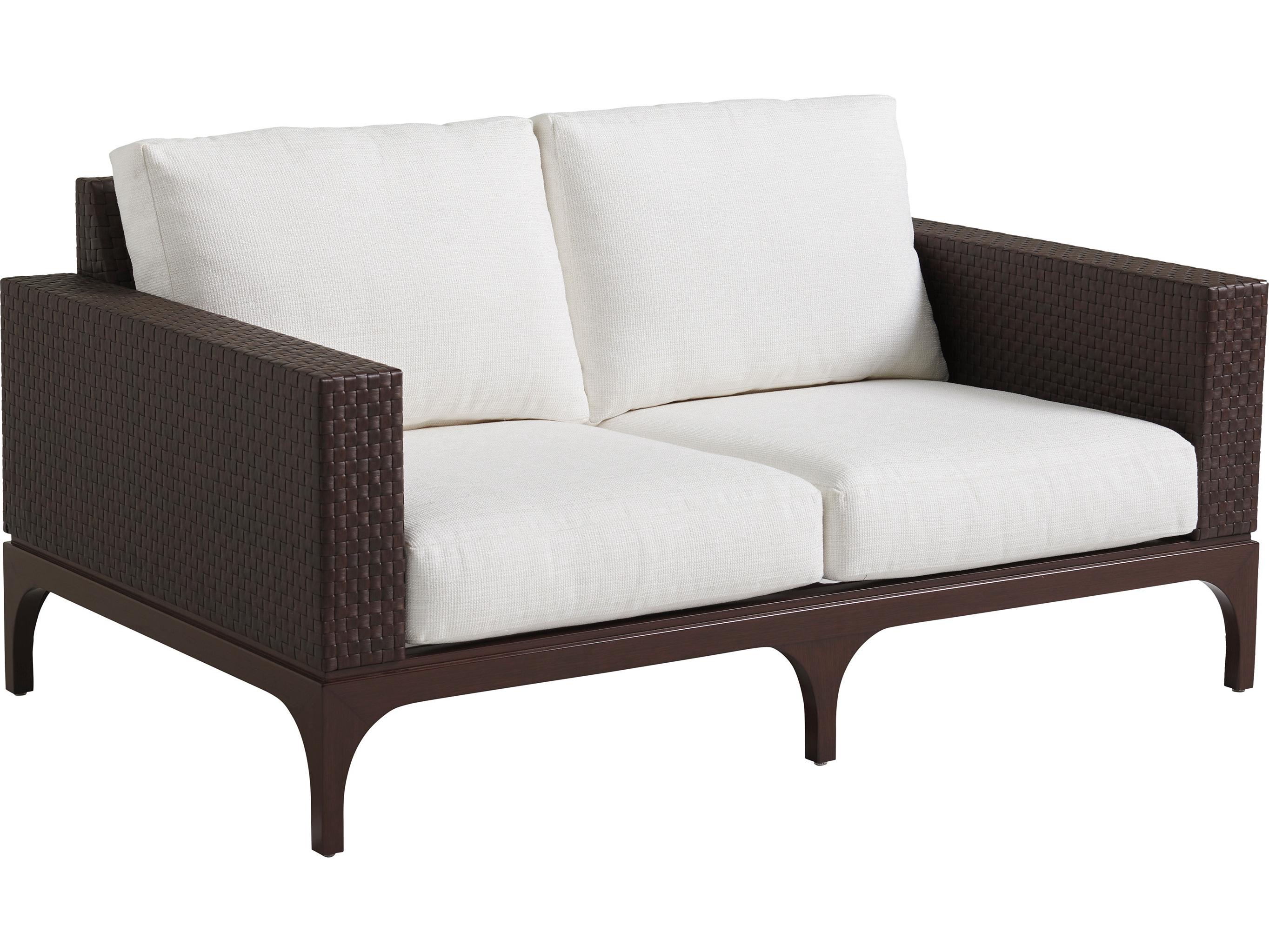 Tommy Bahama Outdoor Abaco Aluminum Wicker Loveseat
