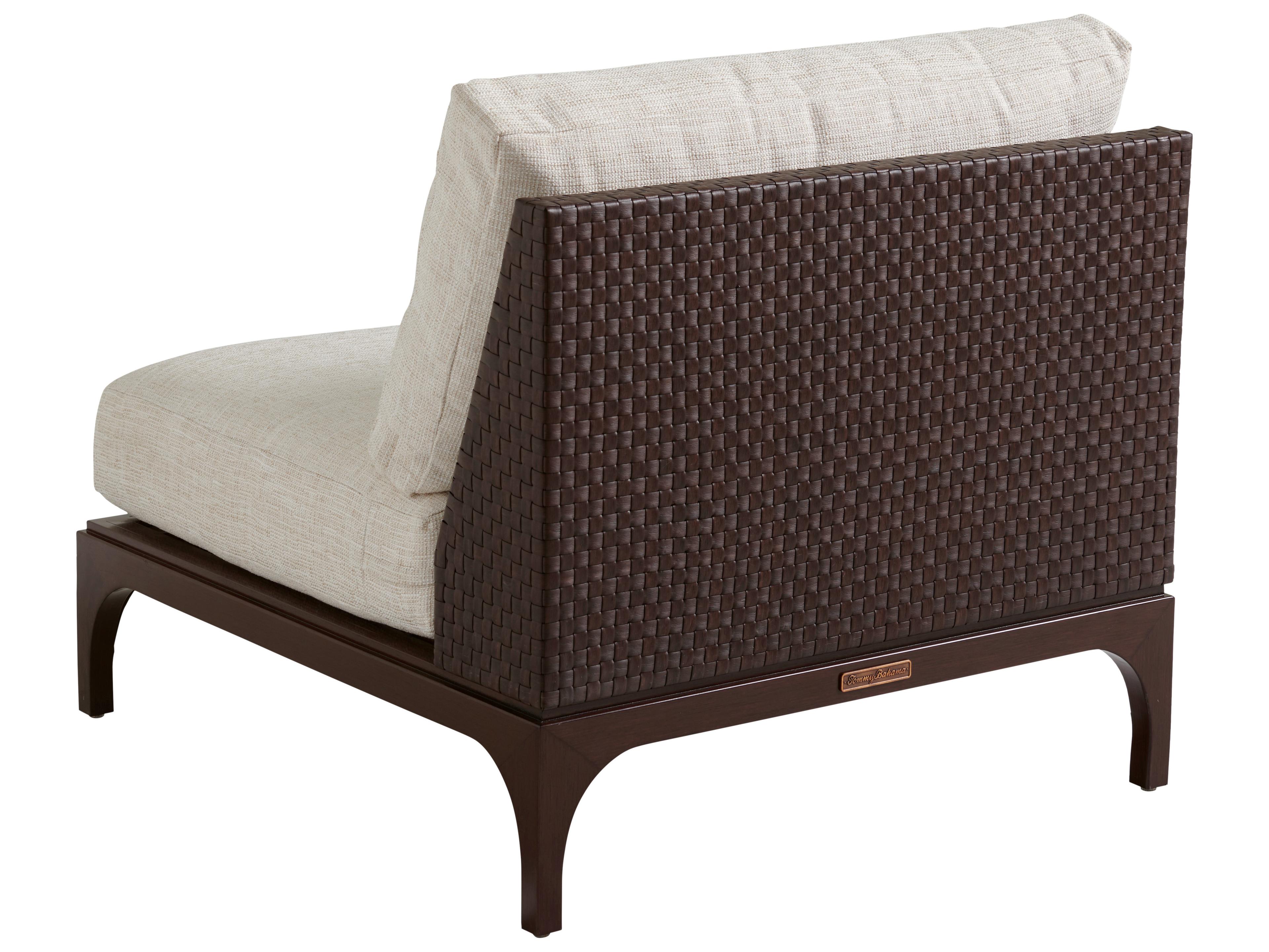 Tommy Bahama Outdoor Abaco Aluminum Wicker Modular Lounge Chair