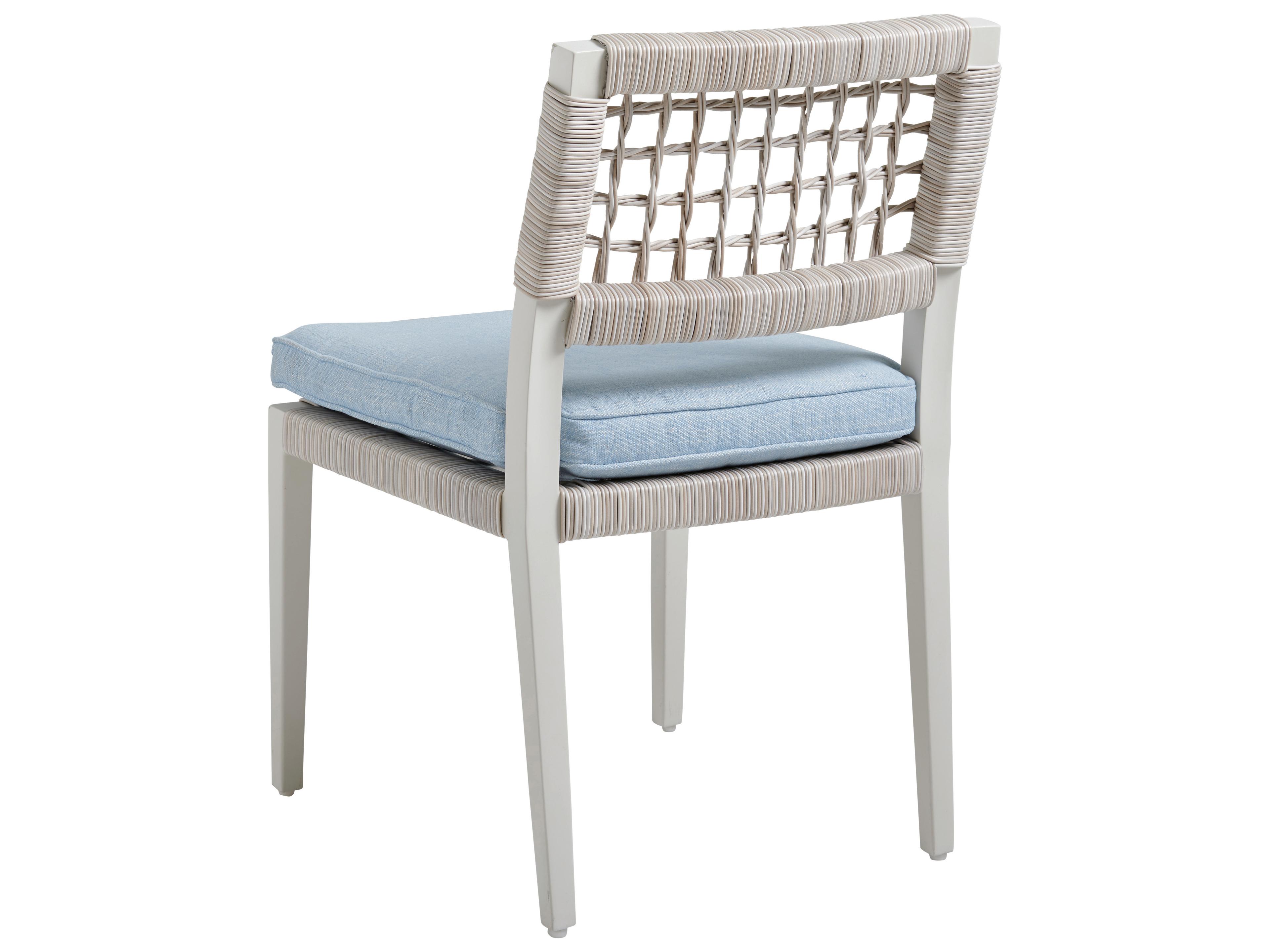 Tommy Bahama Outdoor Seabrook Aluminum Wicker Dining Side Chair
