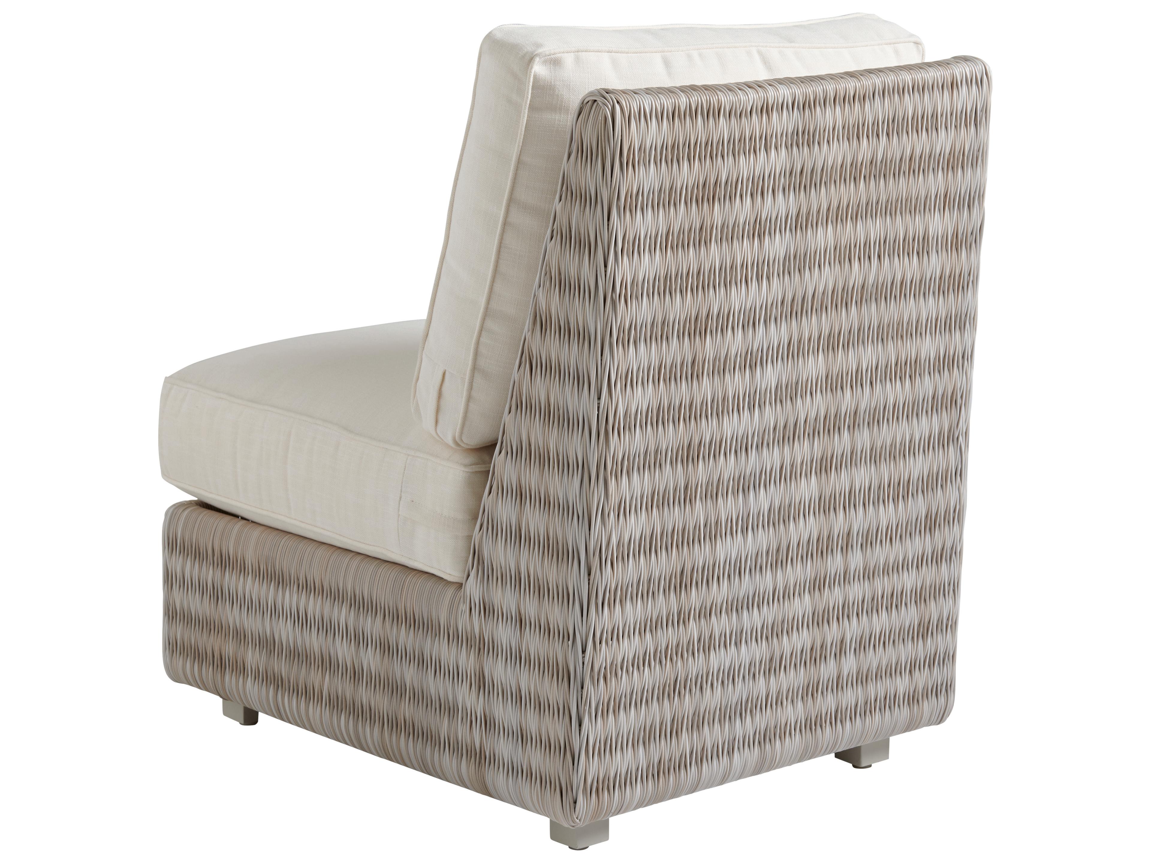 Tommy Bahama Outdoor Seabrook Aluminum Wicker Modular Lounge Chair