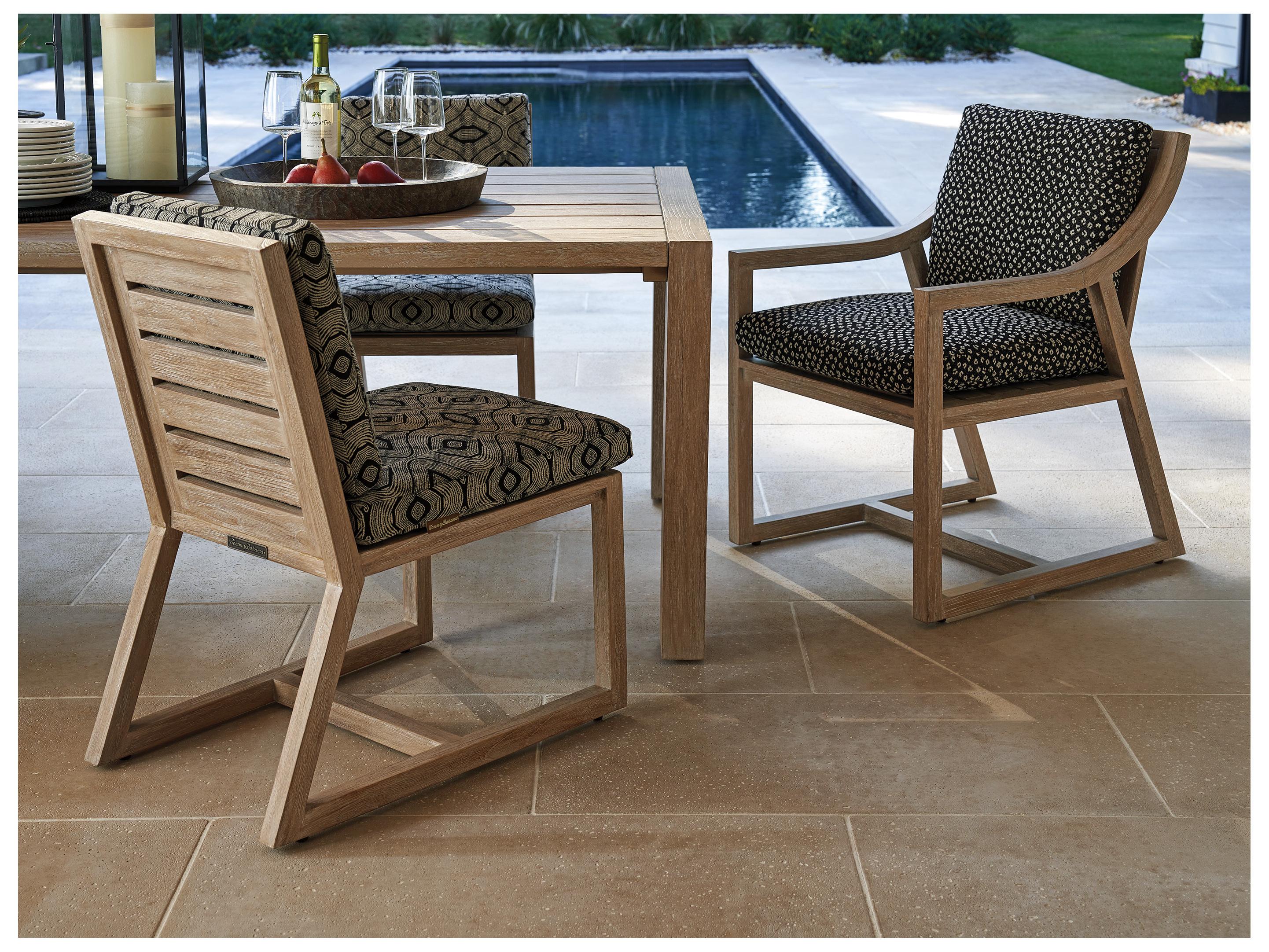 Tommy Bahama Outdoor Stillwater Cove Teak Dining Side Chair