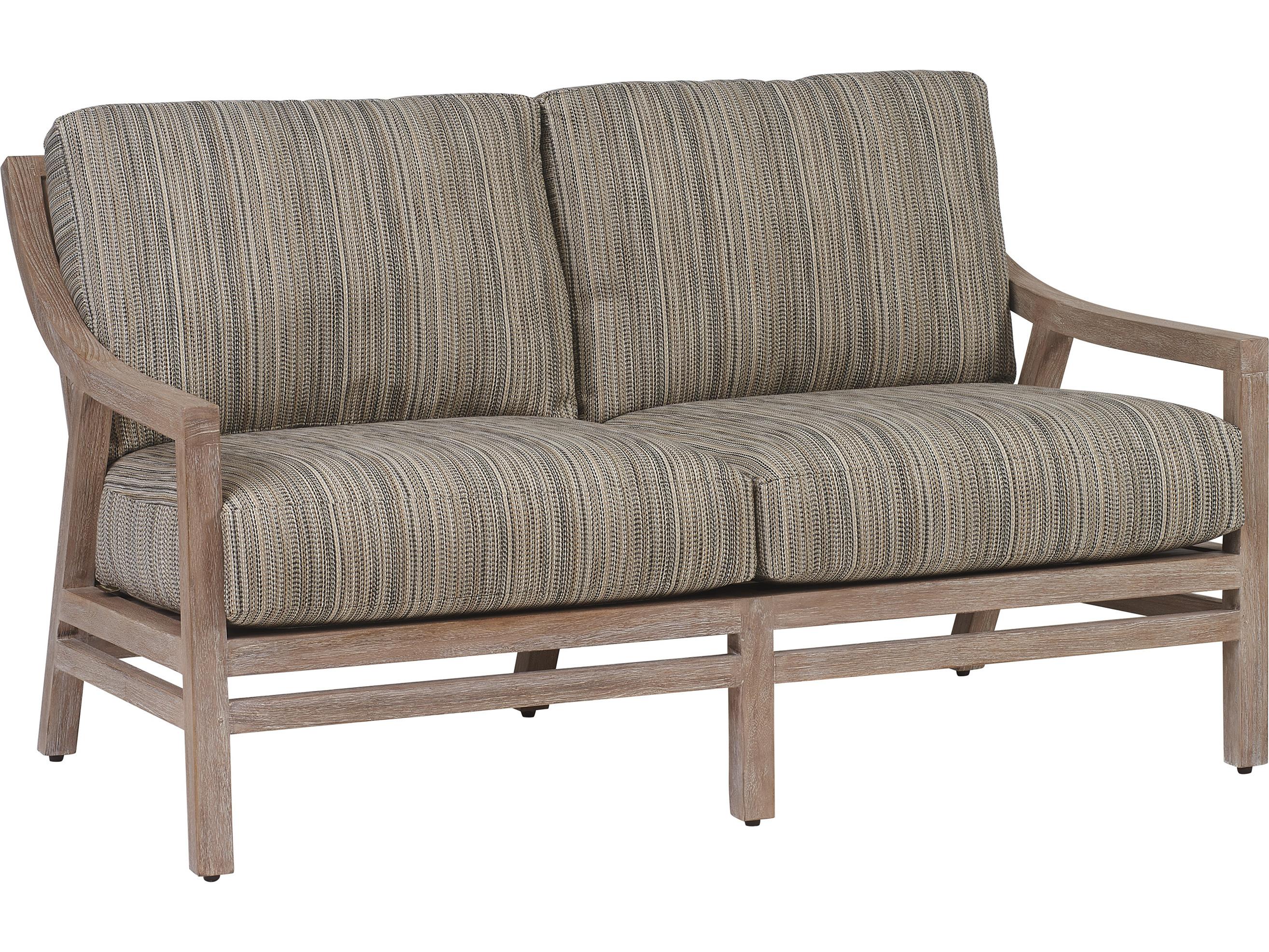 Tommy Bahama Outdoor Stillwater Cove Teak Loveseat