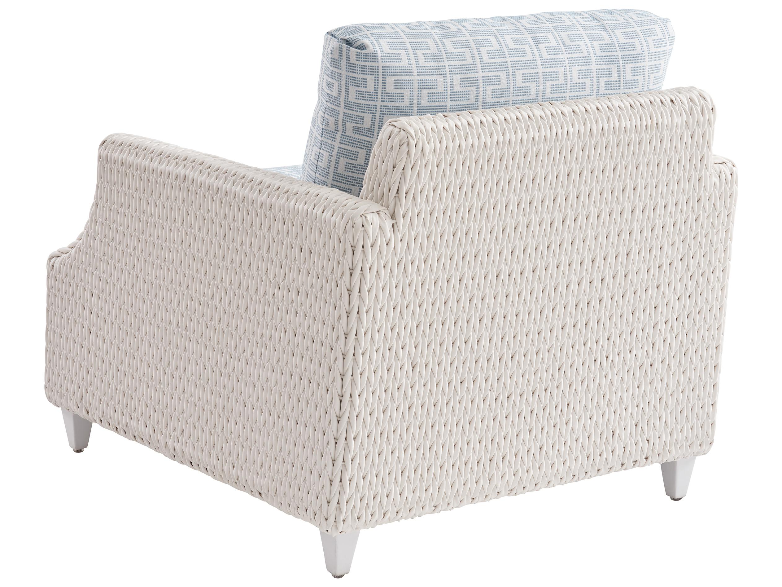 Tommy Bahama Outdoor Ocean Breeze Promenade Aluminum Wicker Lounge Chair