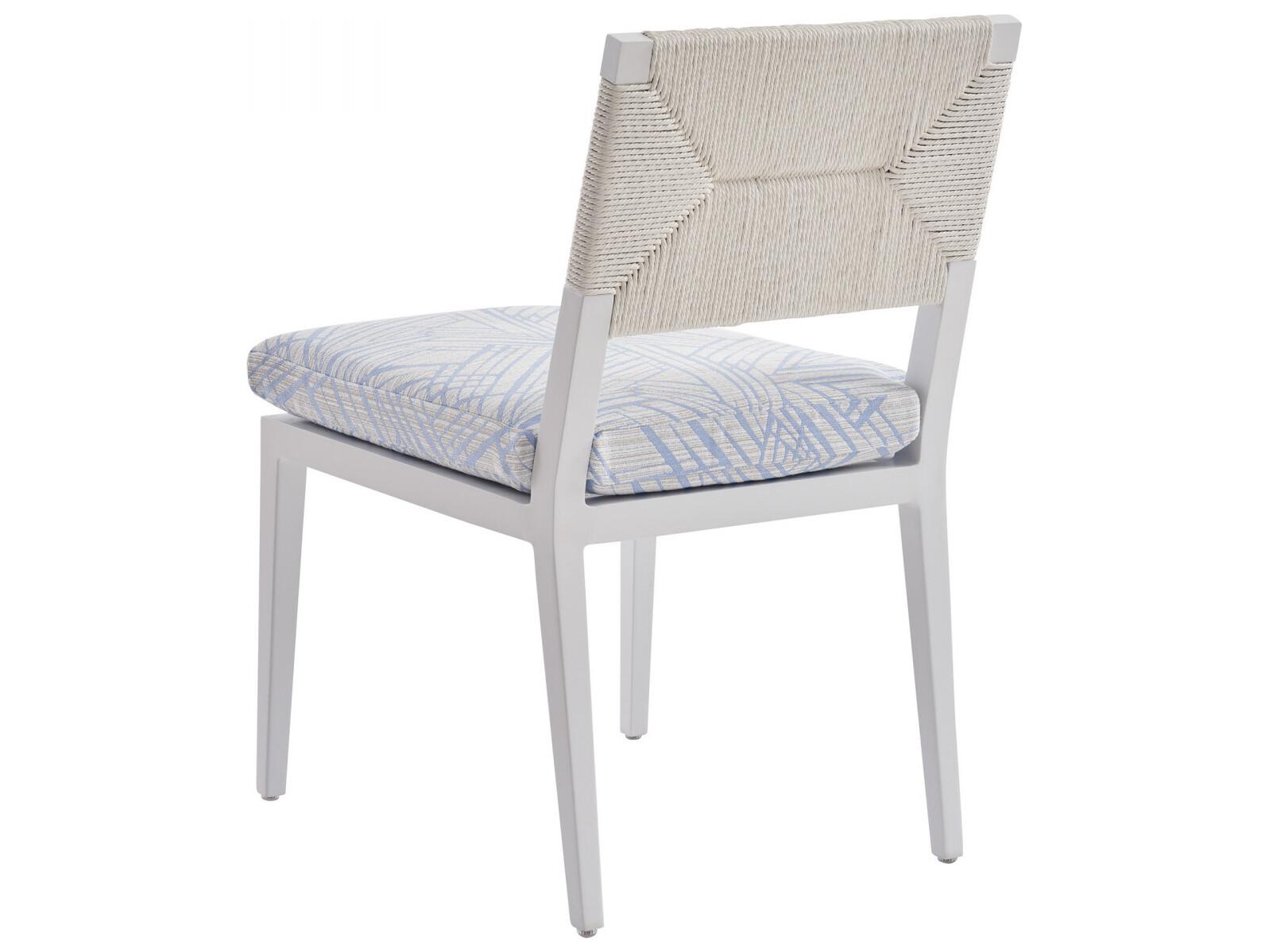 Tommy Bahama Outdoor Old Breeze Promenade Aluminum Wicker Dining Side Chair