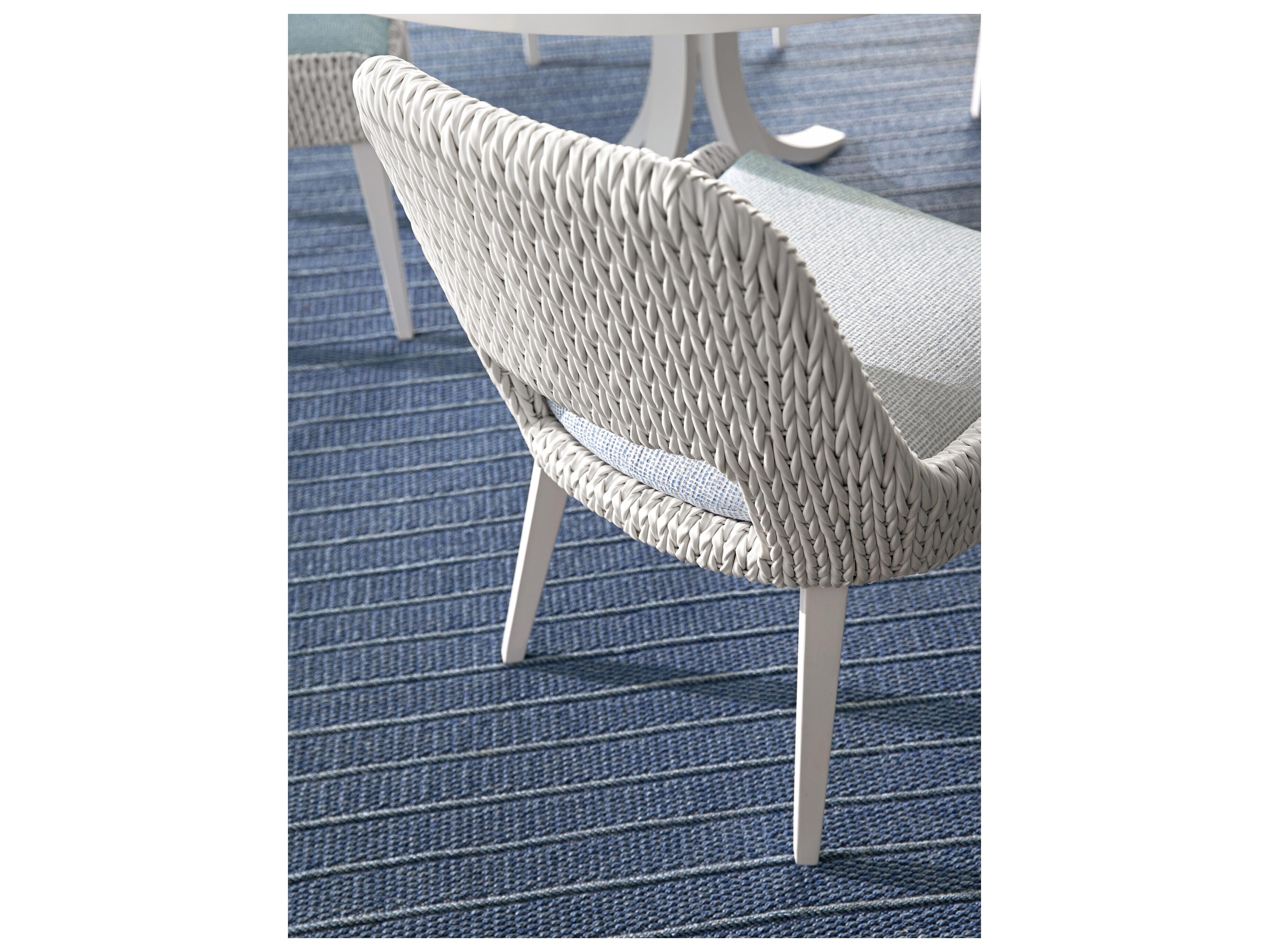 Tommy Bahama Outdoor Old Breeze Promenade Aluminum Wicker Occasional Dining Chair