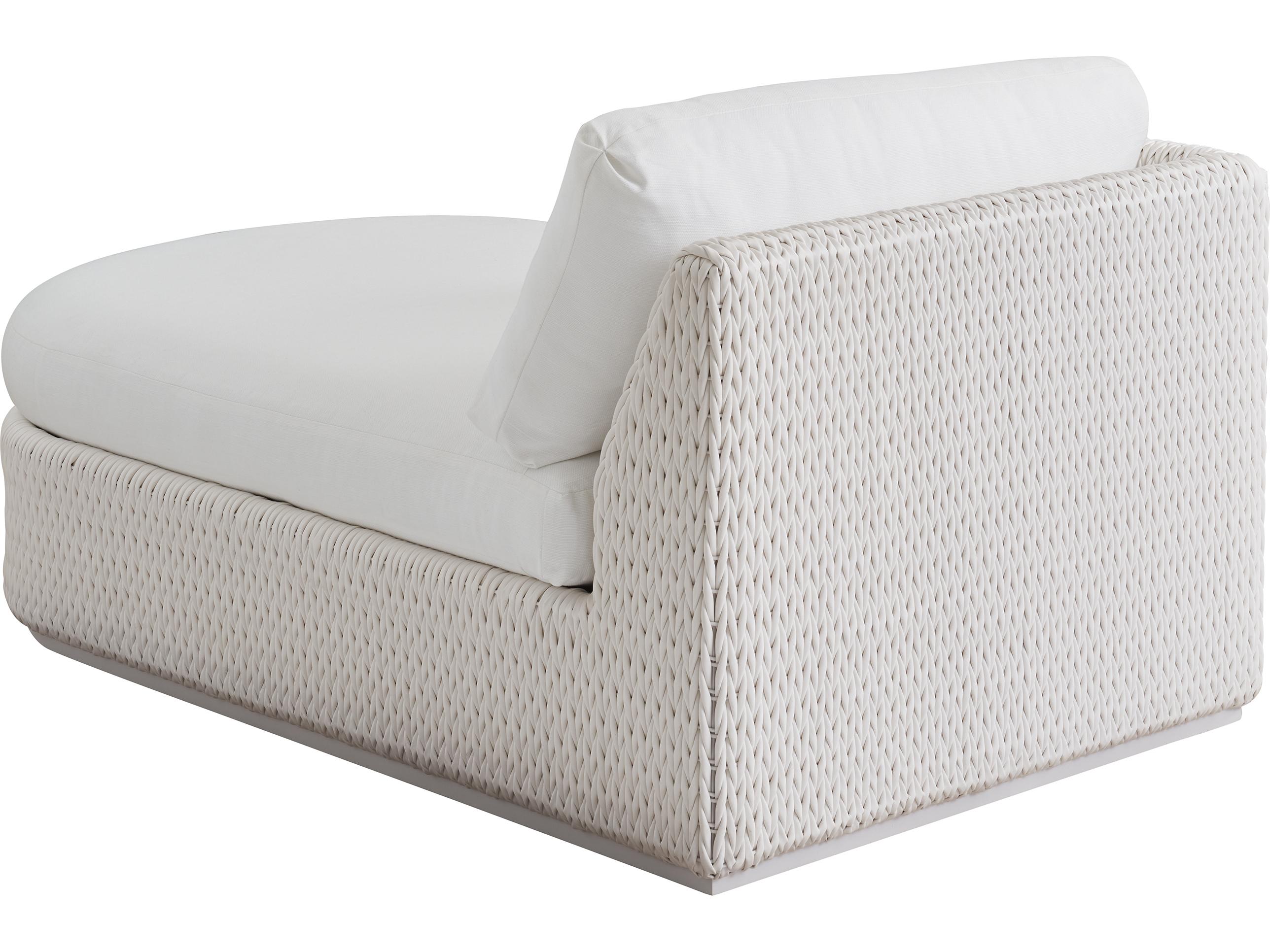 Tommy Bahama Outdoor Ocean Breeze Promenade Aluminum Wicker Left Arm Chaise Lounge