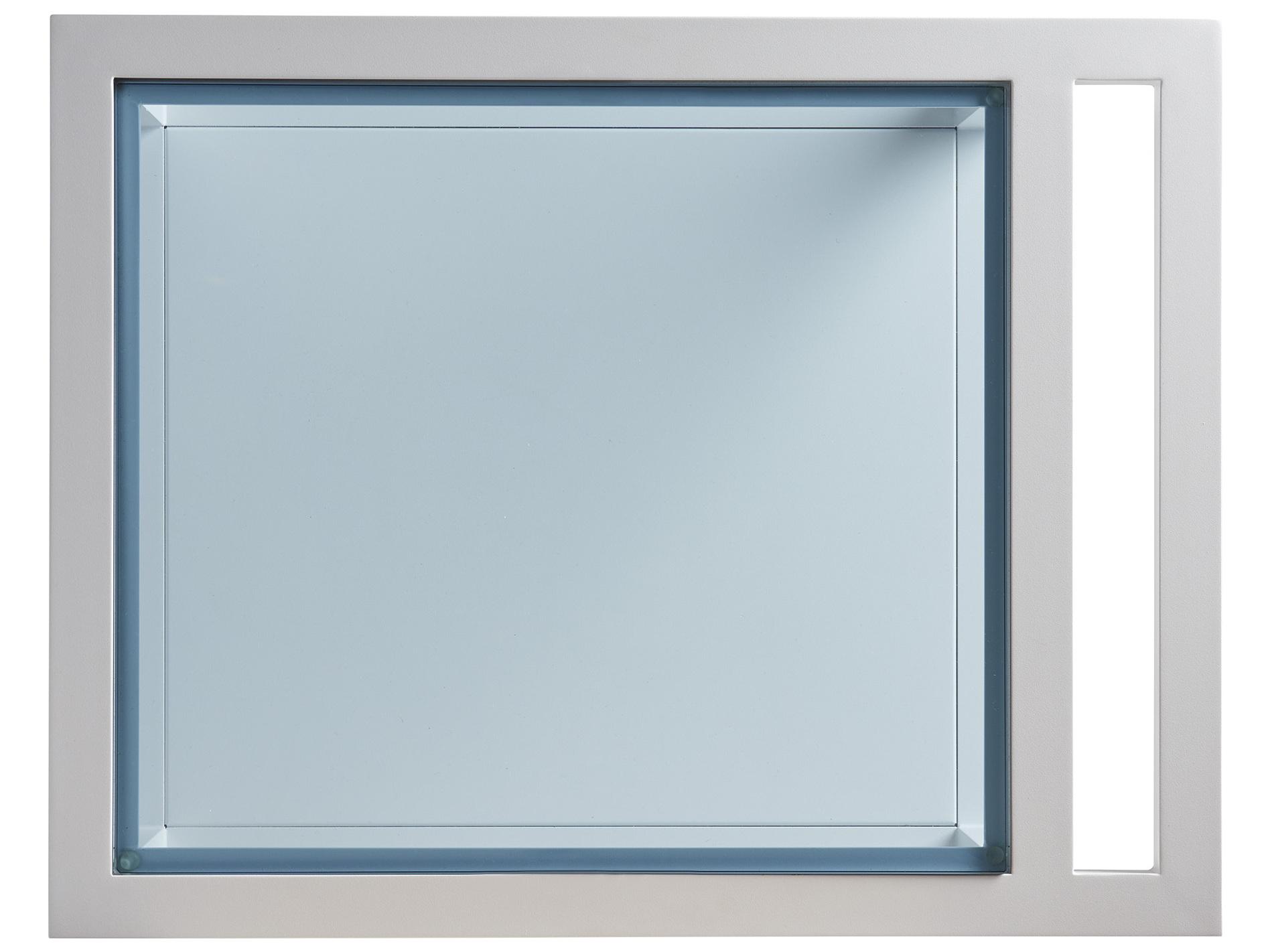 Tommy Bahama Outdoor Ocean Breeze Promenade Aluminum Rectangular Glass Top Serving End Table