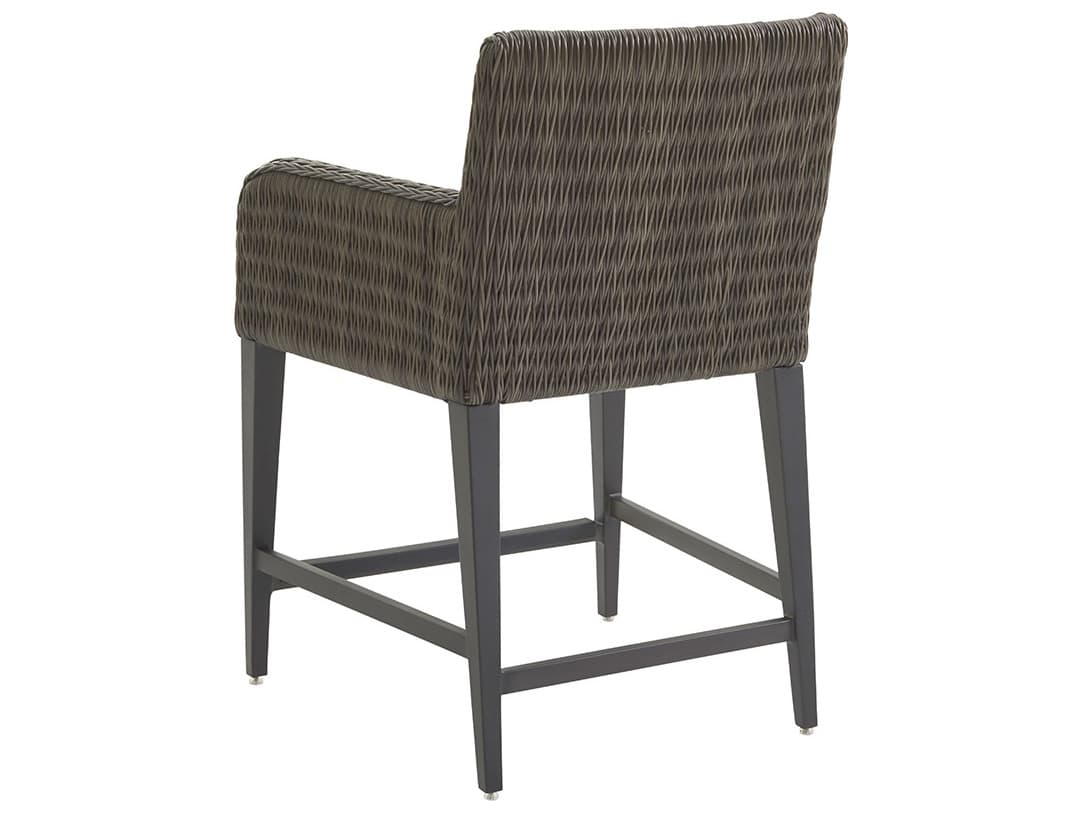 Tommy Bahama Outdoor Cypress Point Ocean Terrace Wicker Counter Stool