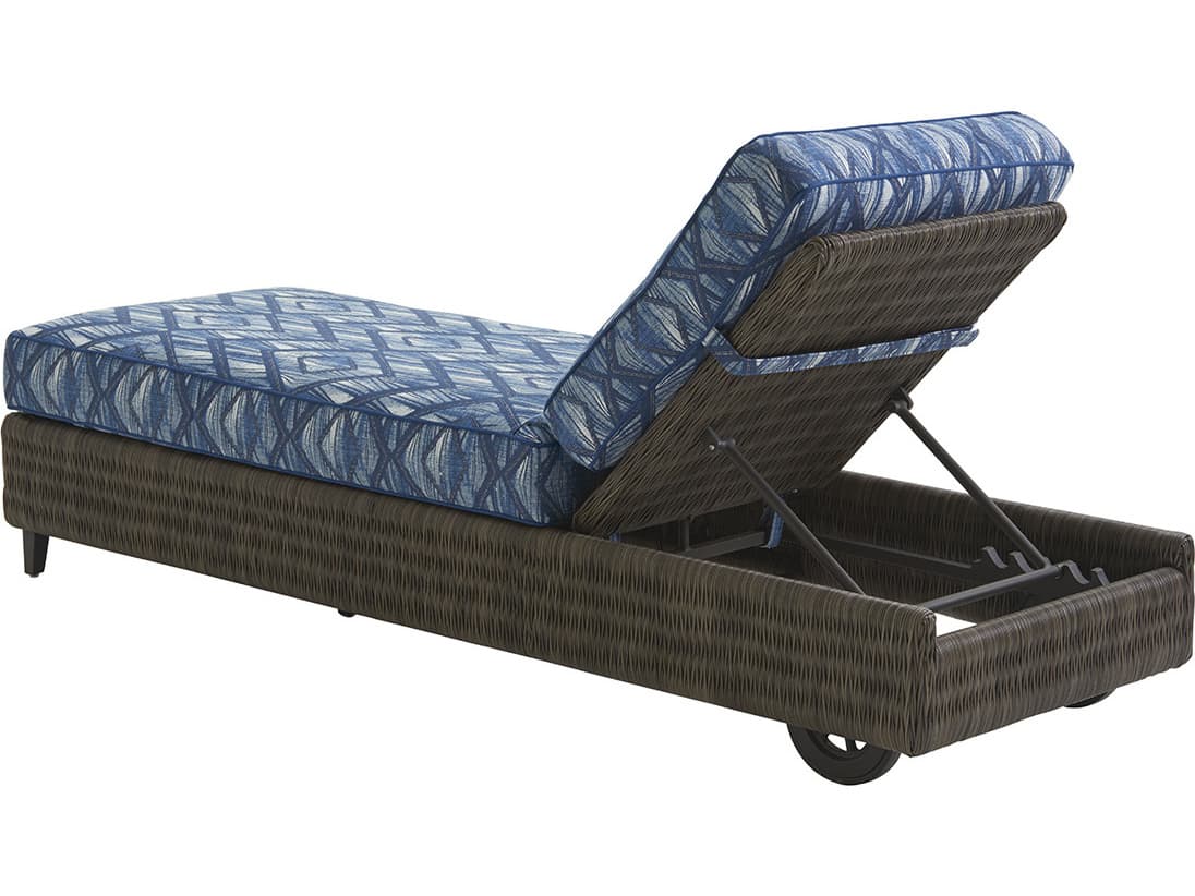 Tommy Bahama Outdoor Cypress Point Ocean Terrace Wicker Chaise Lounge