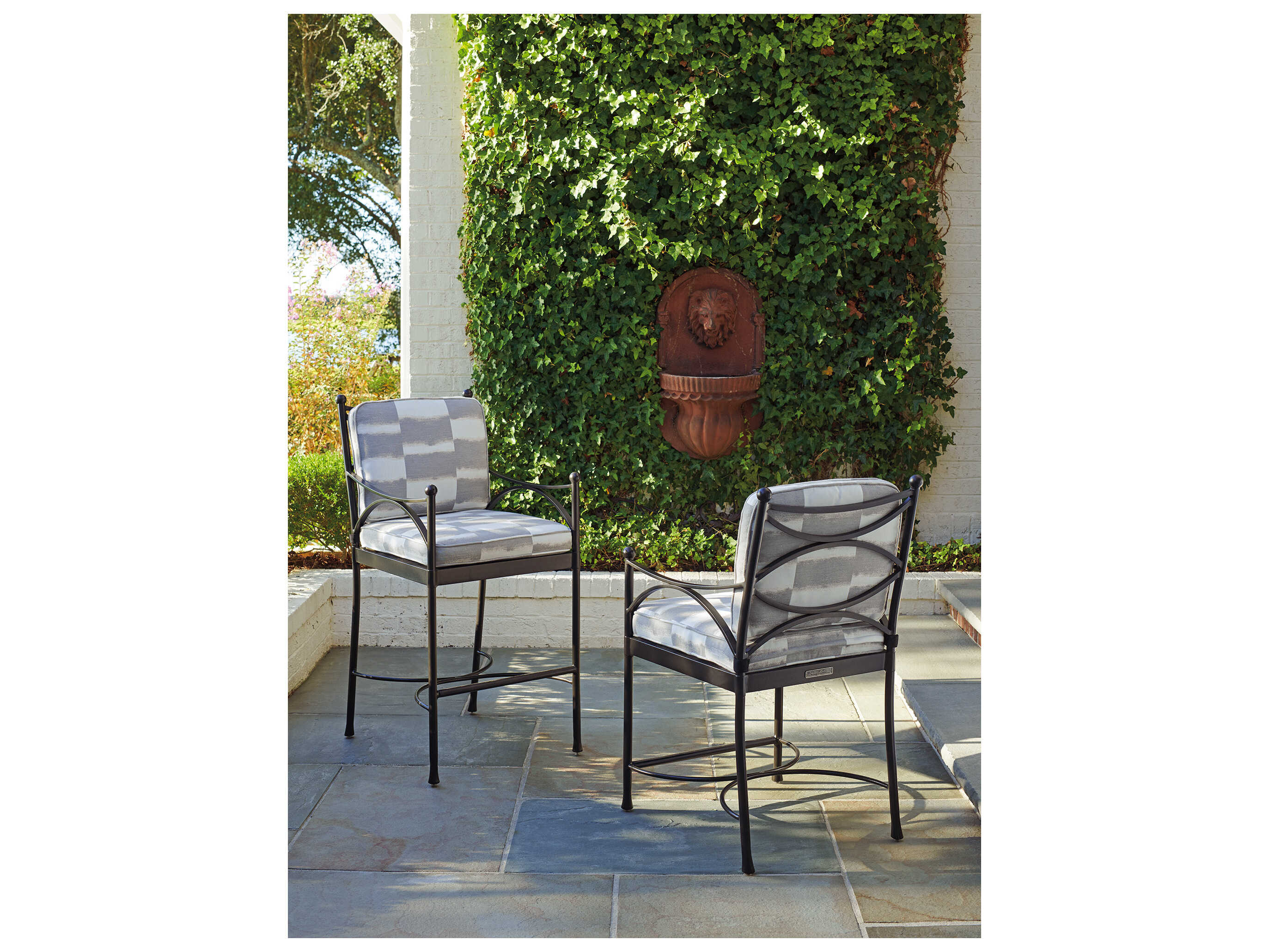 Tommy Bahama Outdoor Pavlova Aluminum Bar Stool