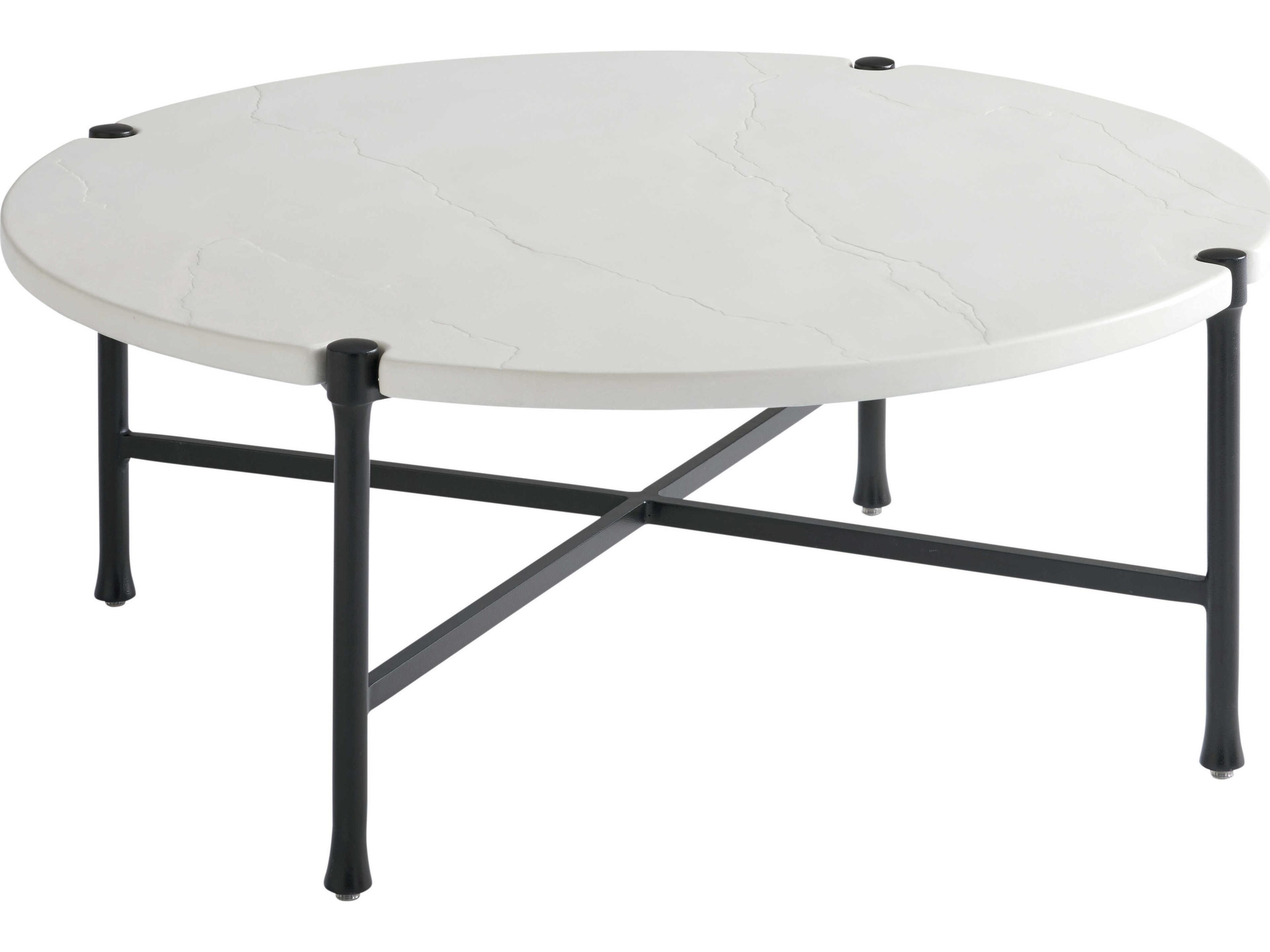 Tommy Bahama Outdoor Pavlova Aluminum Round Coffee Table