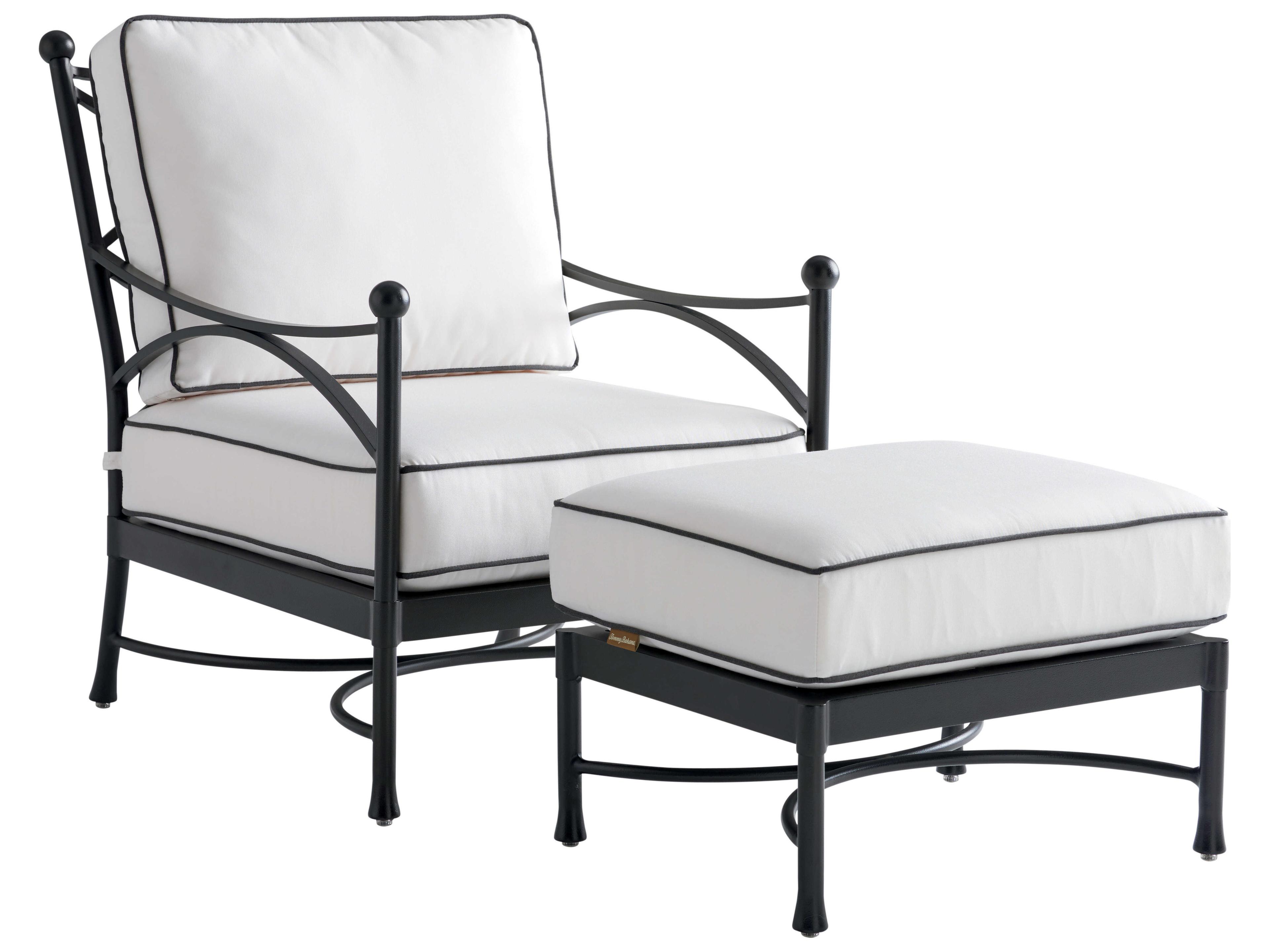 Tommy Bahama Outdoor Pavlova Aluminum Lounge Chair with Cushion Set