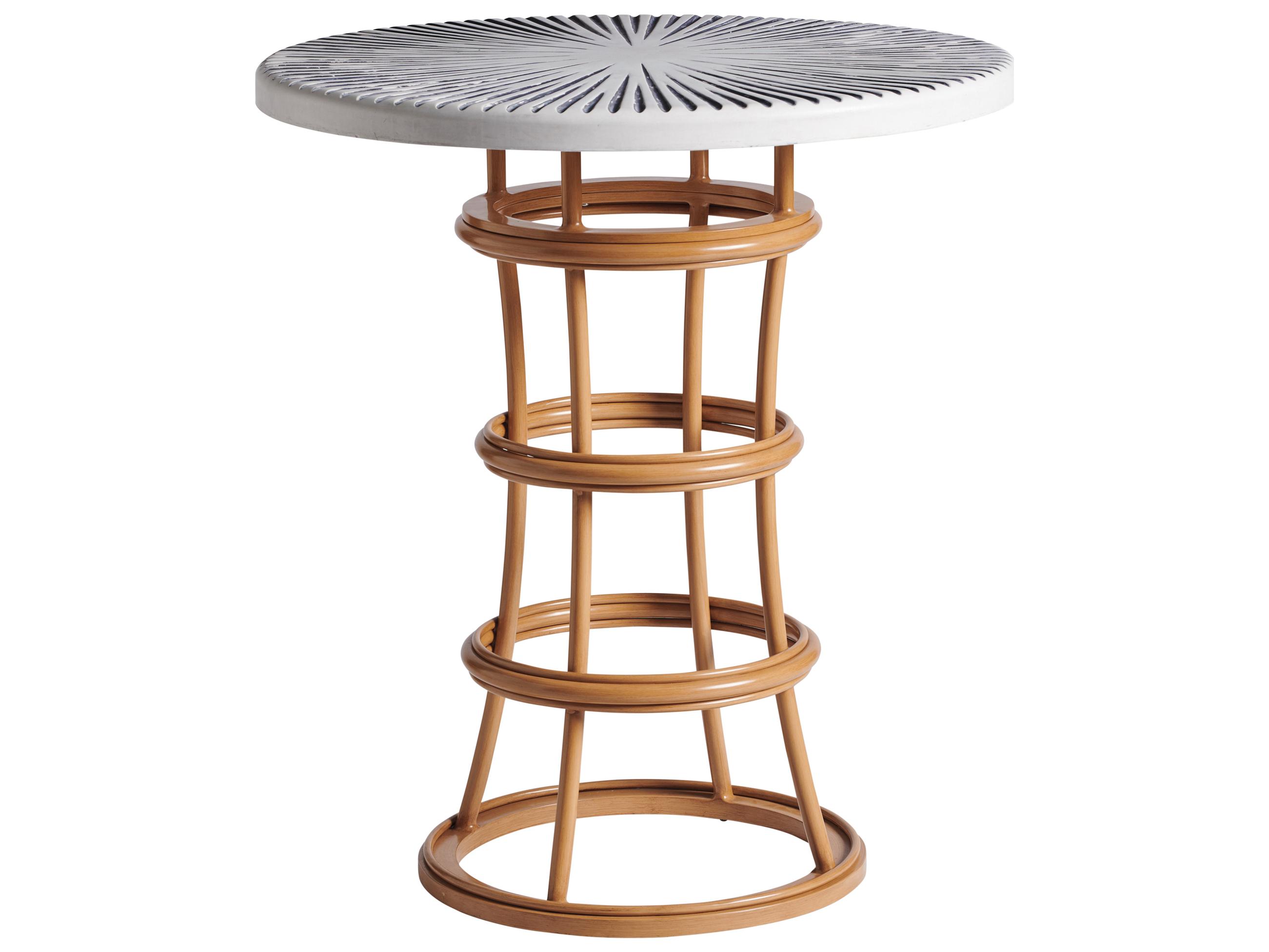 Tommy Bahama Outdoor Key Largo Aluminum Bistro Table Base