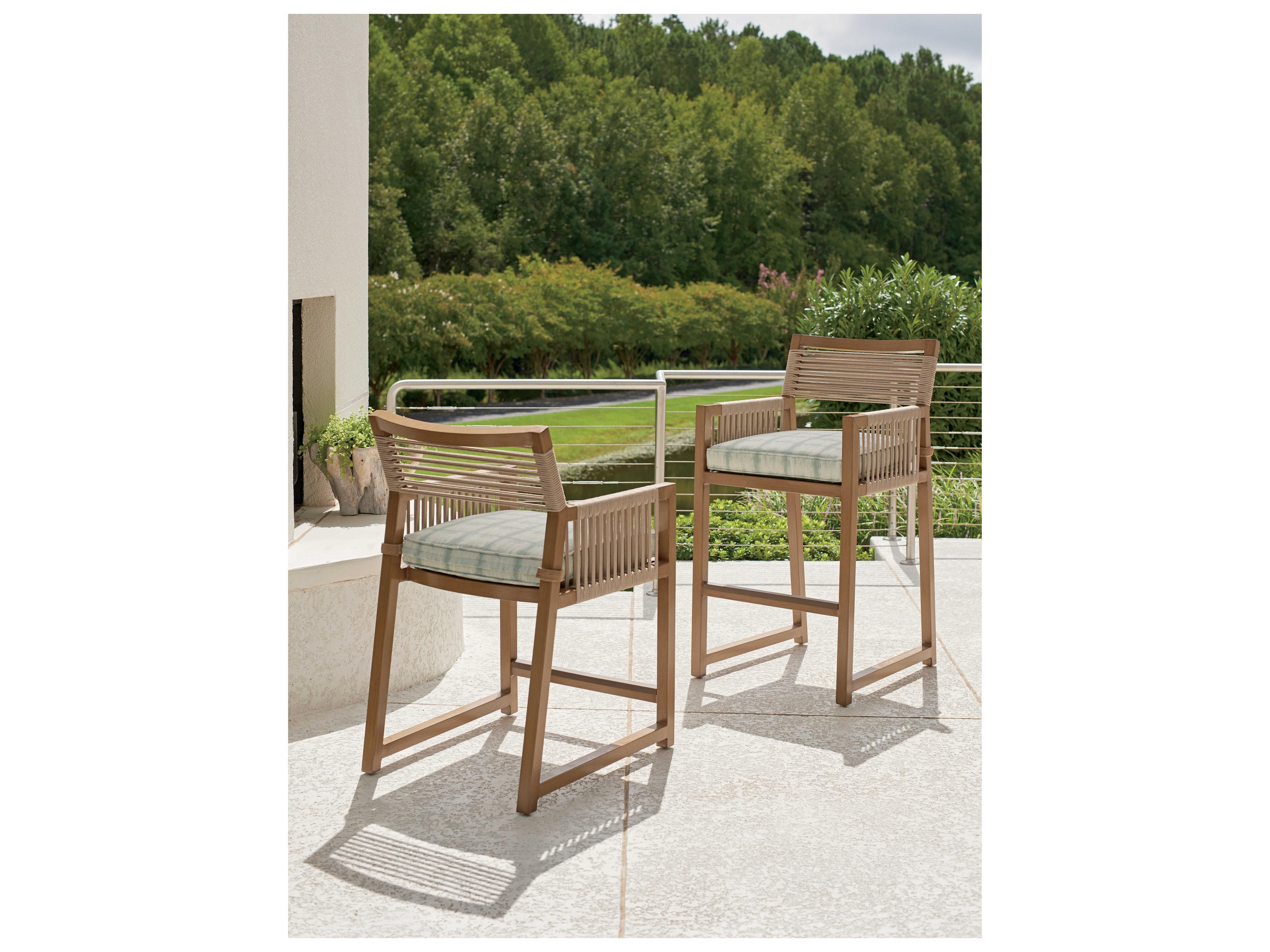 Tommy Bahama Outdoor St Tropez Aluminum Bar Stool