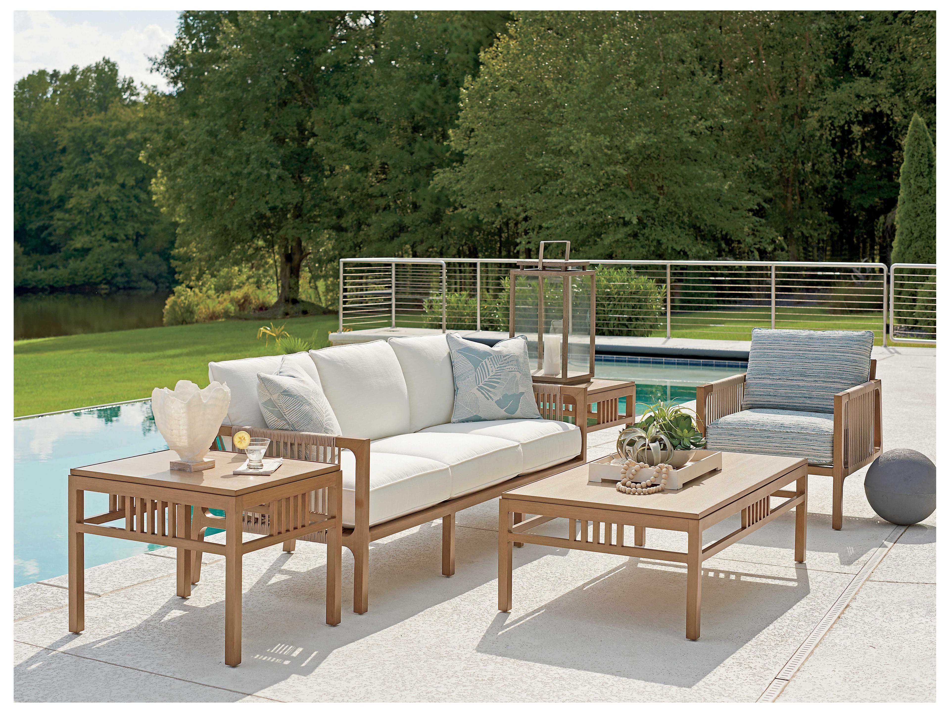 Tommy Bahama Outdoor St Tropez Aluminum Sofa