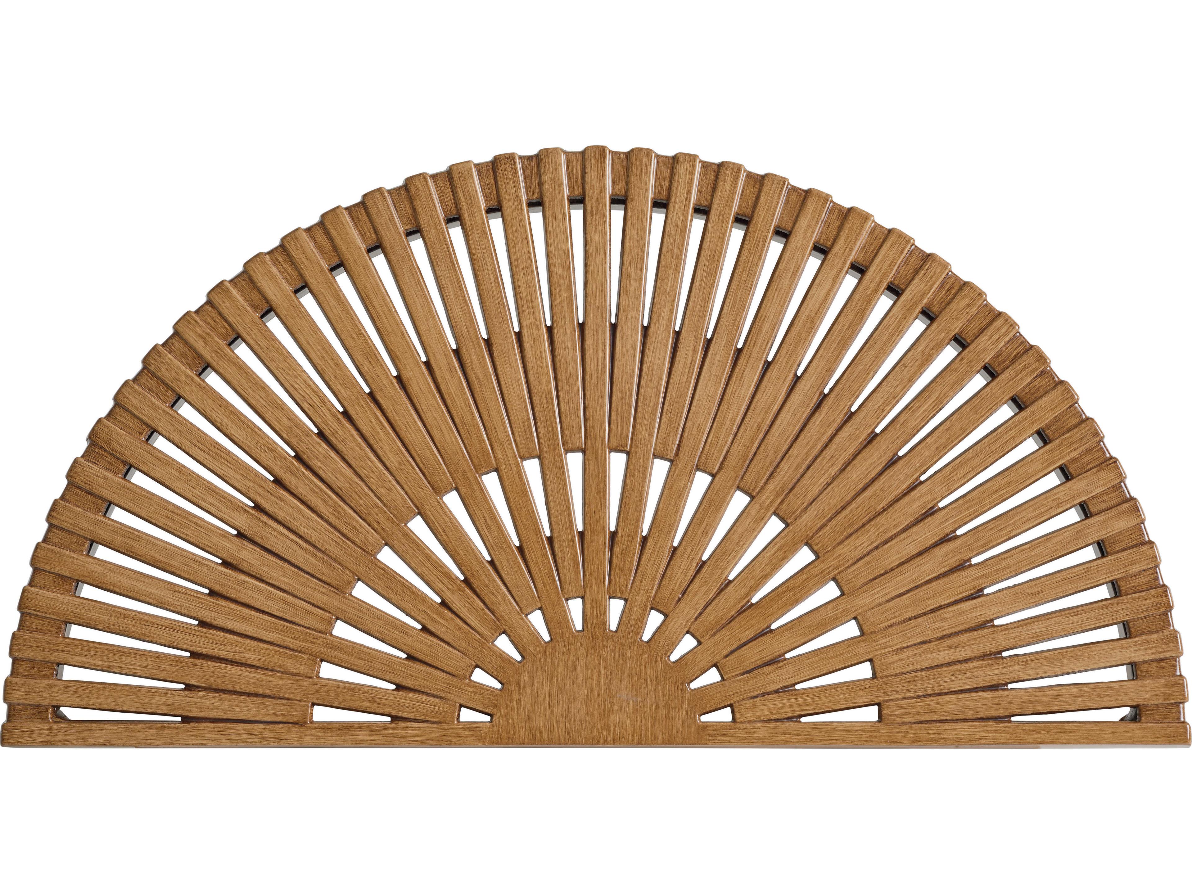 Tommy Bahama Outdoor St Tropez Aluminum Demilune End Table