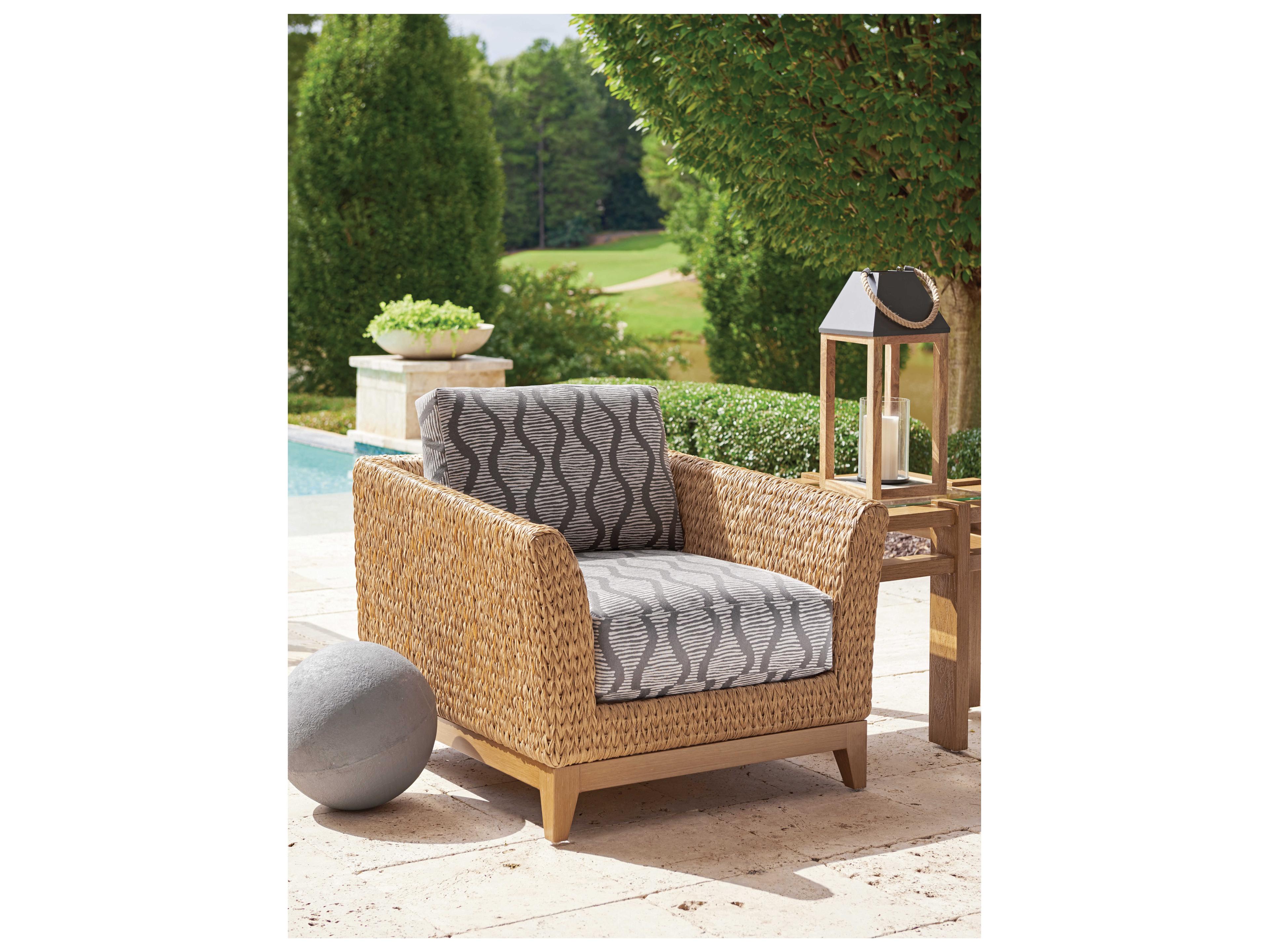 Tommy Bahama Outdoor Los Altos Valley View Wicker Lounge Chair