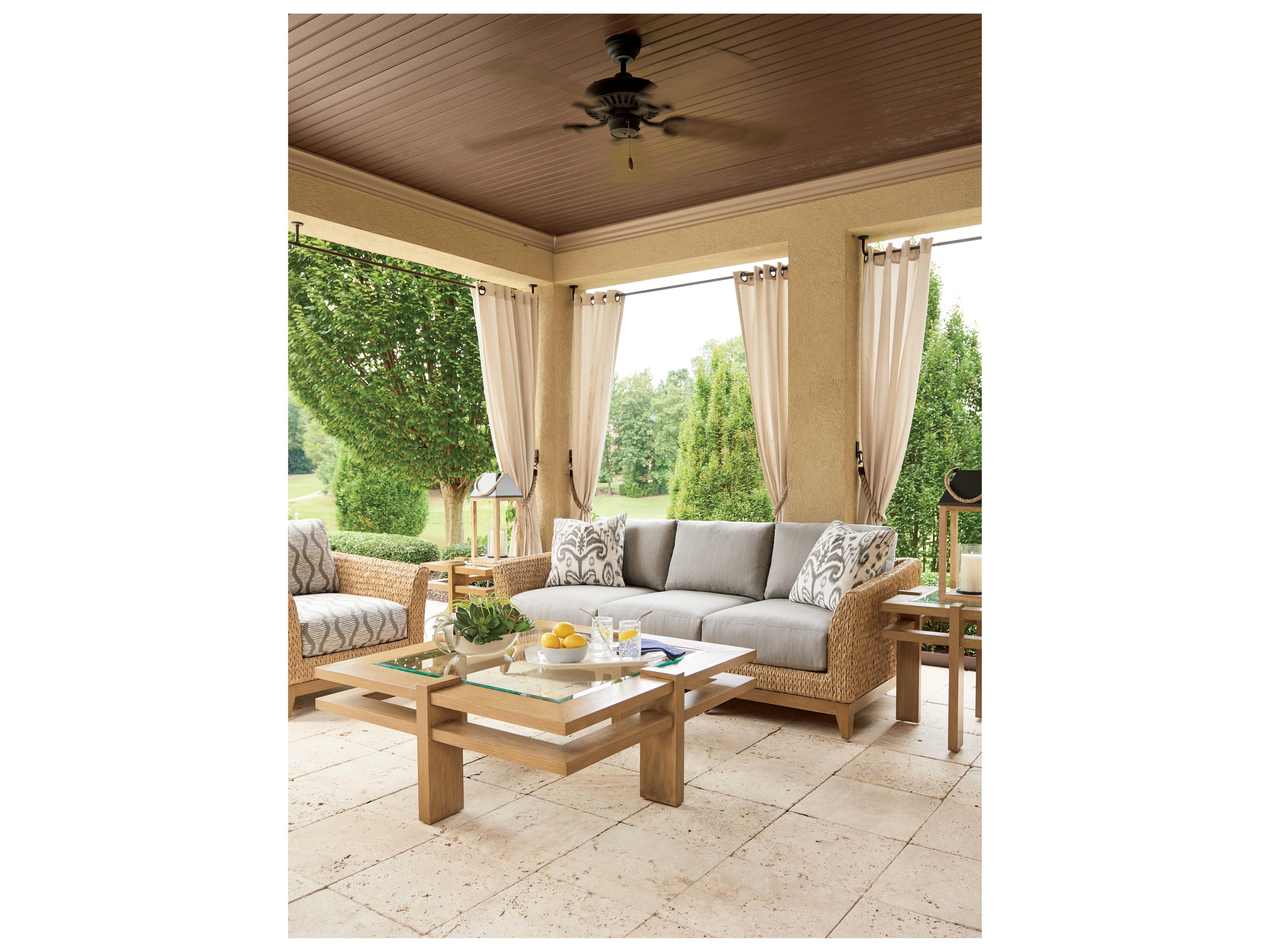 Tommy Bahama Outdoor Los Altos Valley View Wicker Sofa