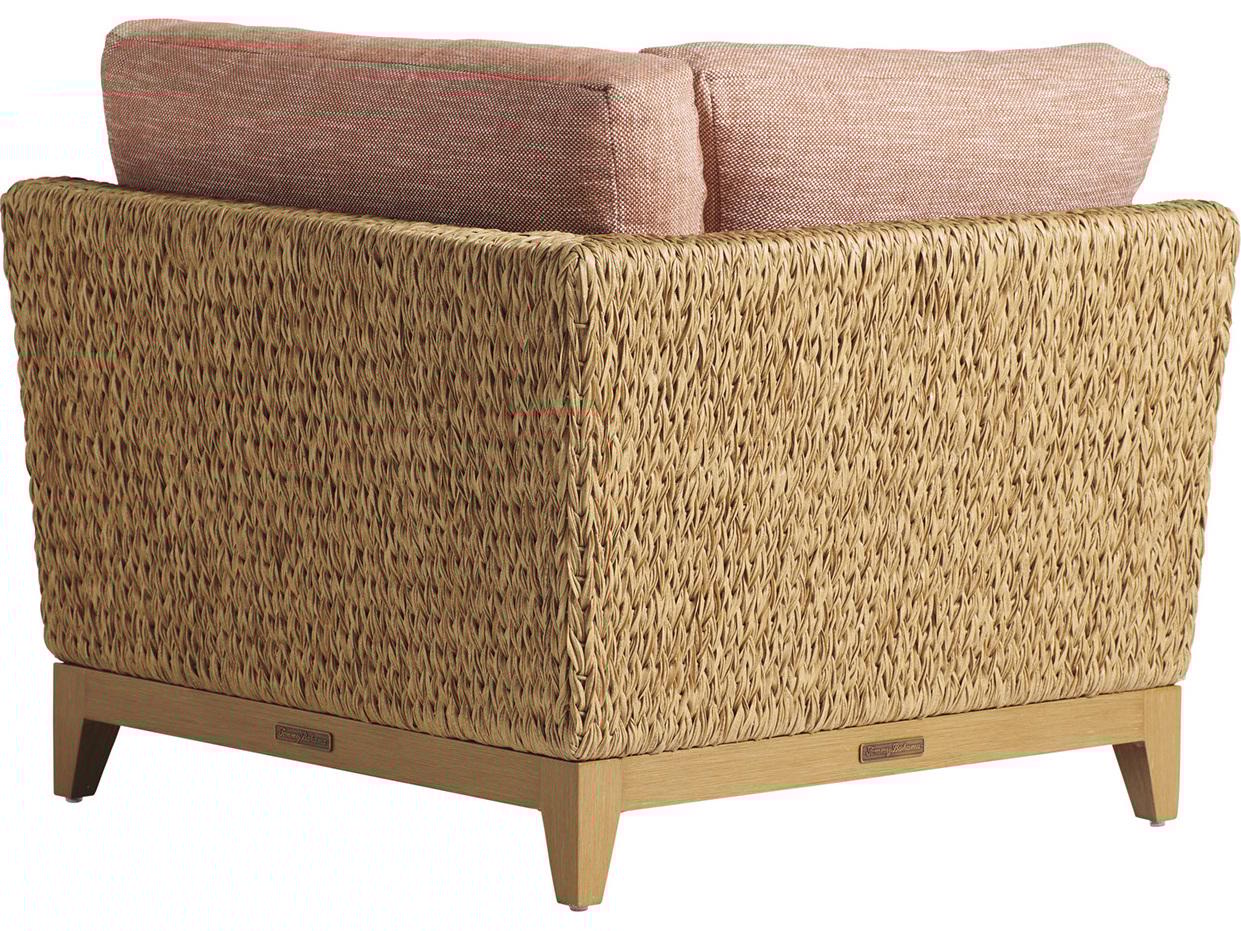 Tommy Bahama Outdoor Los Altos Valley View Wicker Corner Lounge Chair