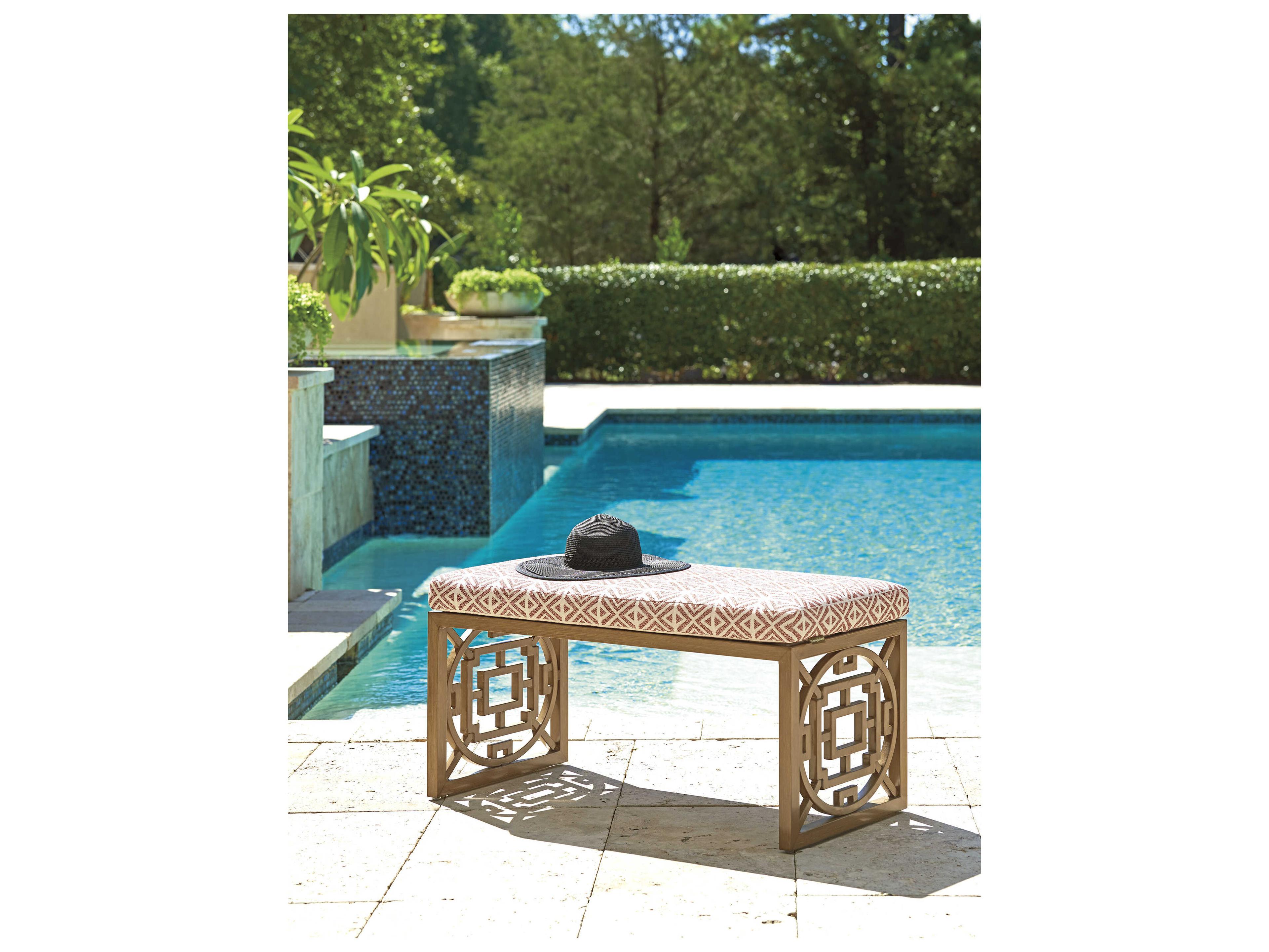 Tommy Bahama Outdoor Los Altos Valley View Aluminum Bench