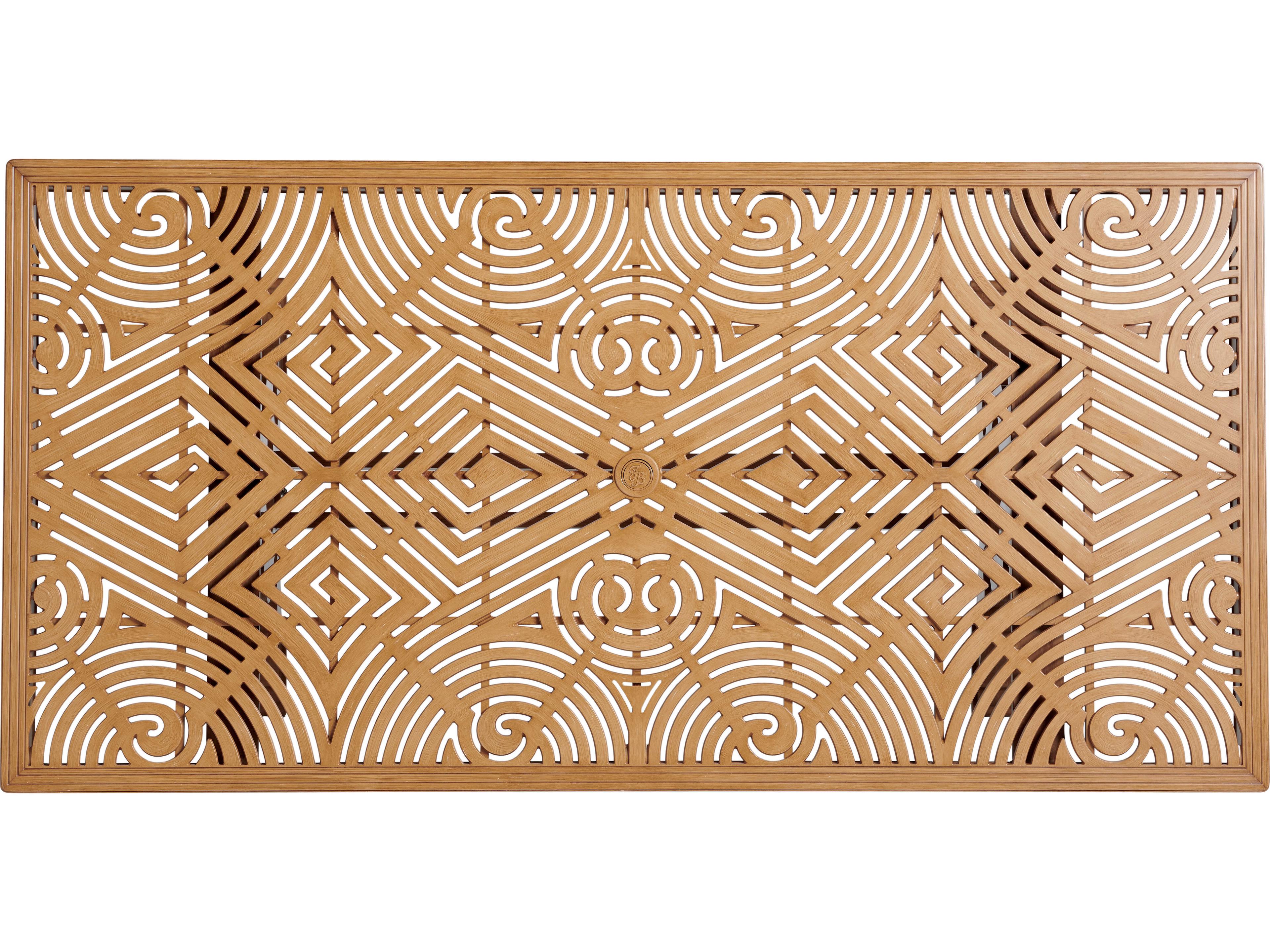 Tommy Bahama Outdoor Los Altos Valley View Aluminum Rectangular Dining Table