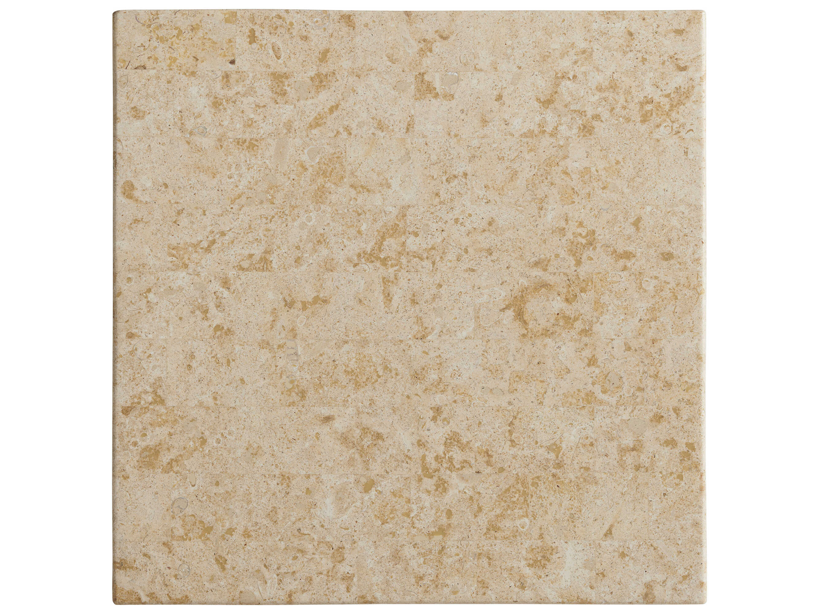 Tommy Bahama Outdoor Los Altos Valley View Aluminum Square Stone Top Accent Table