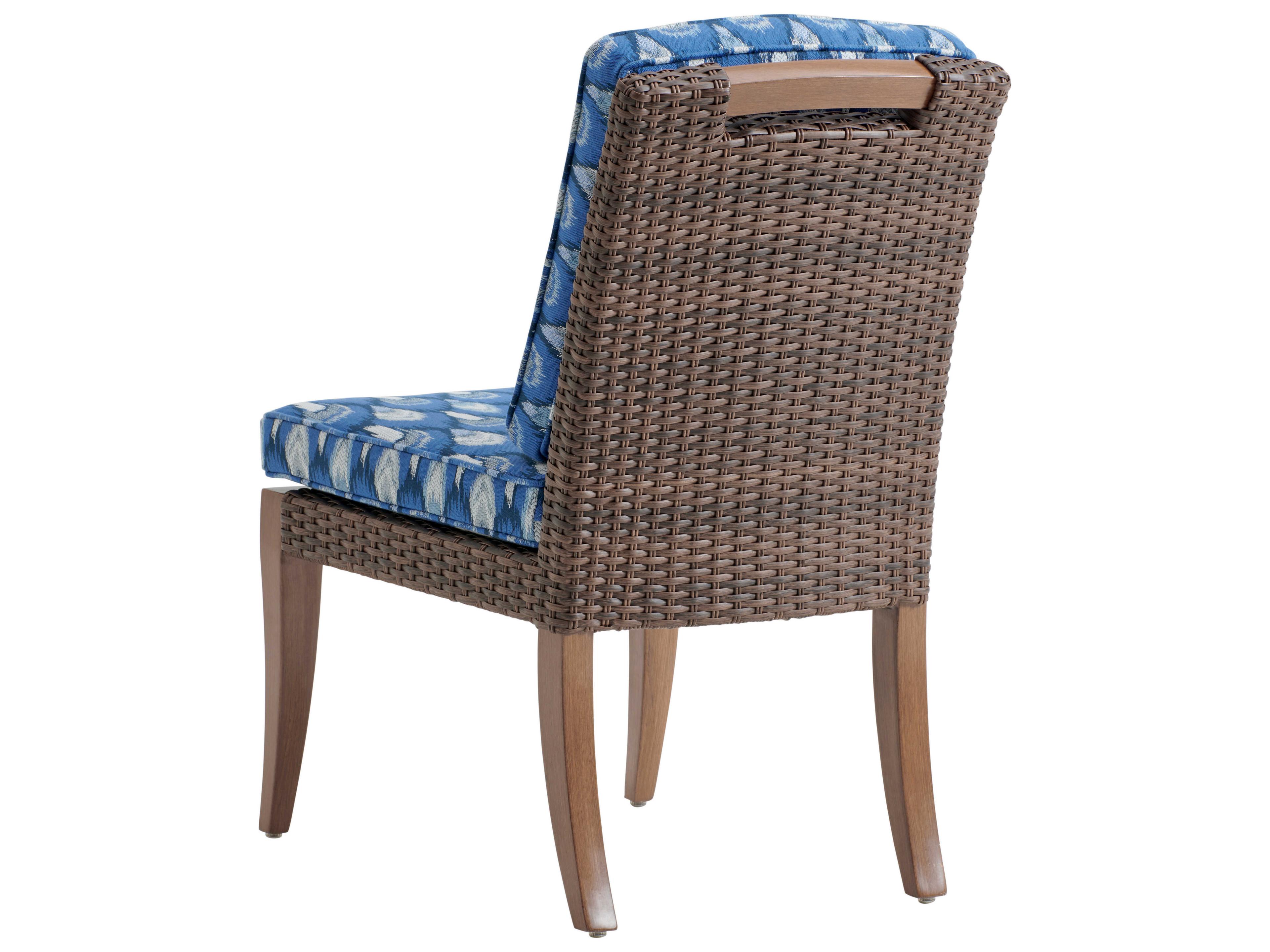 Tommy Bahama Outdoor Harbor Isle Wicker Dining Side Chair