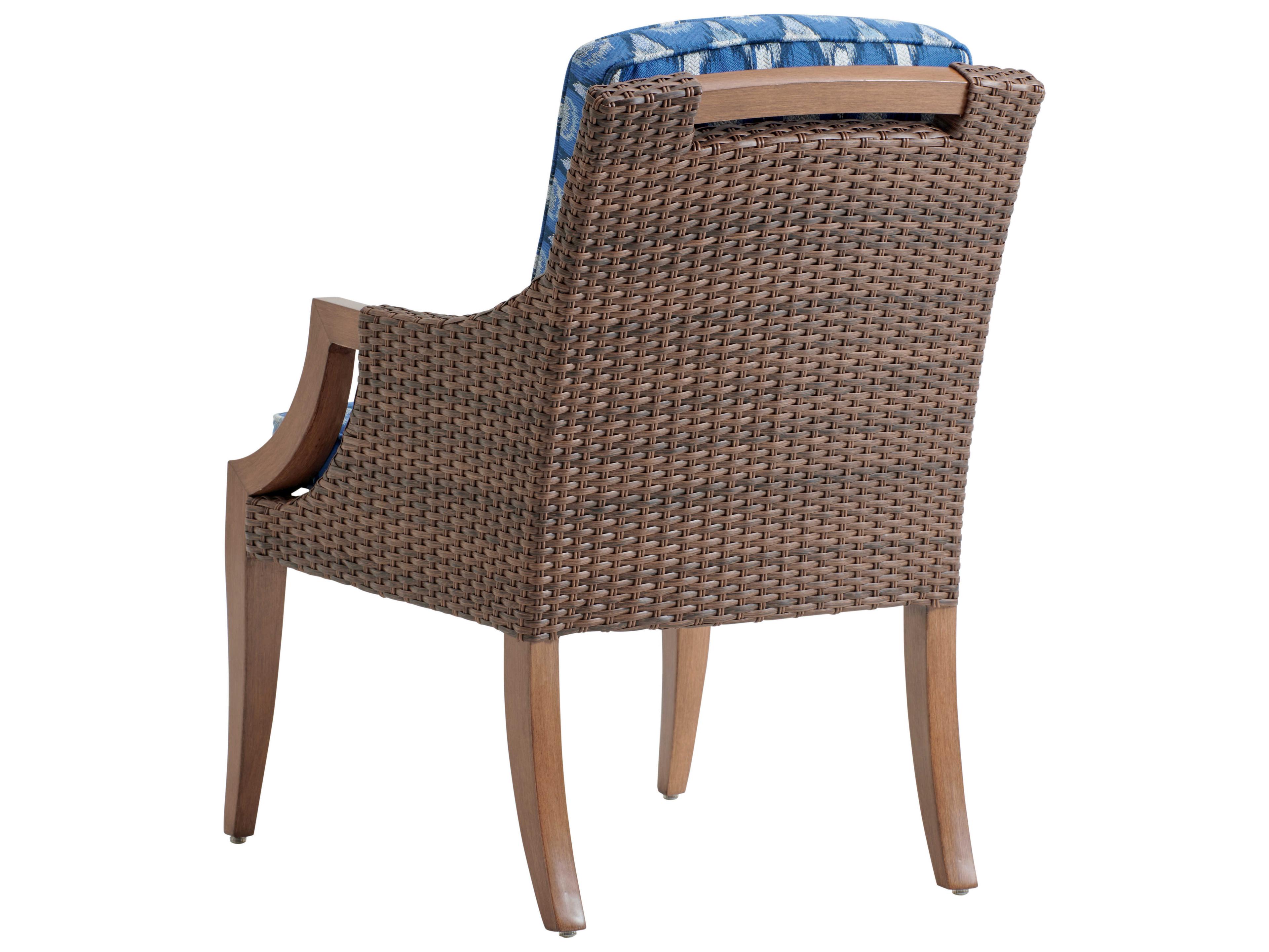 Tommy Bahama Outdoor Harbor Isle Wicker Dining Arm Chair